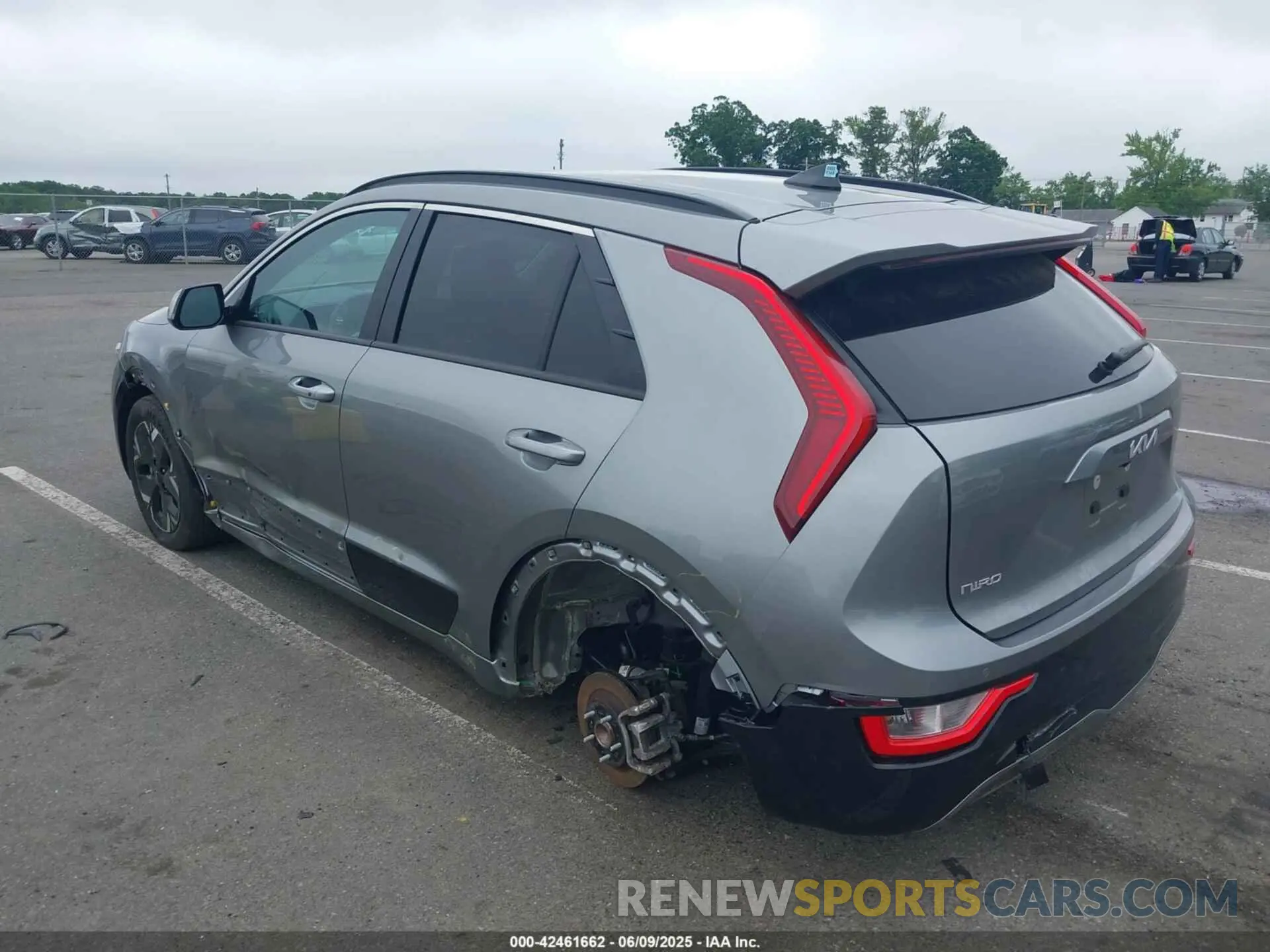 3 Photograph of a damaged car KNDCR3L18S5133832 KIA NIRO EV 2025