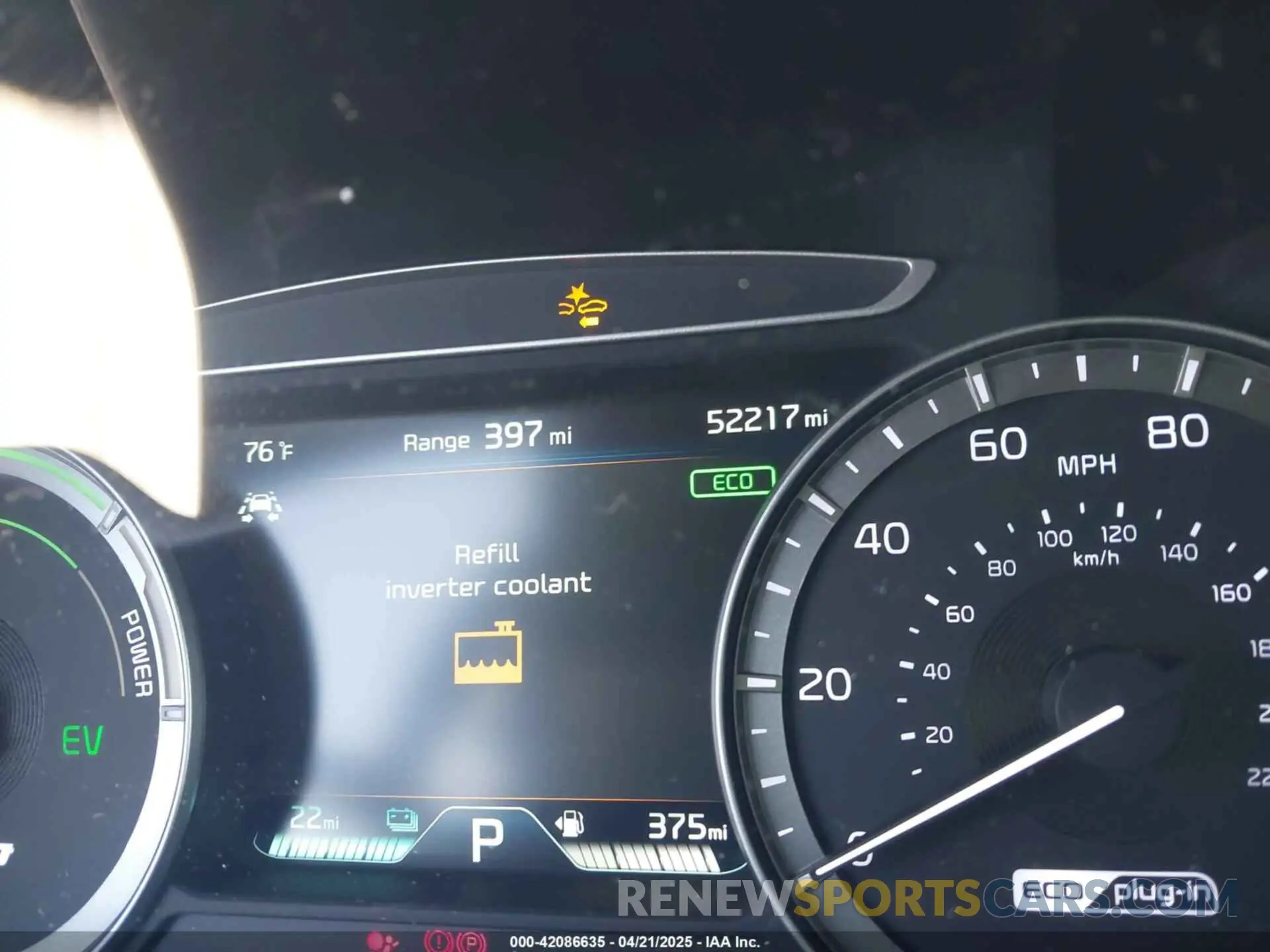 16 Photograph of a damaged car KNDCC3LD8K5315199 KIA NIRO PLUG-IN HYBRID 2019