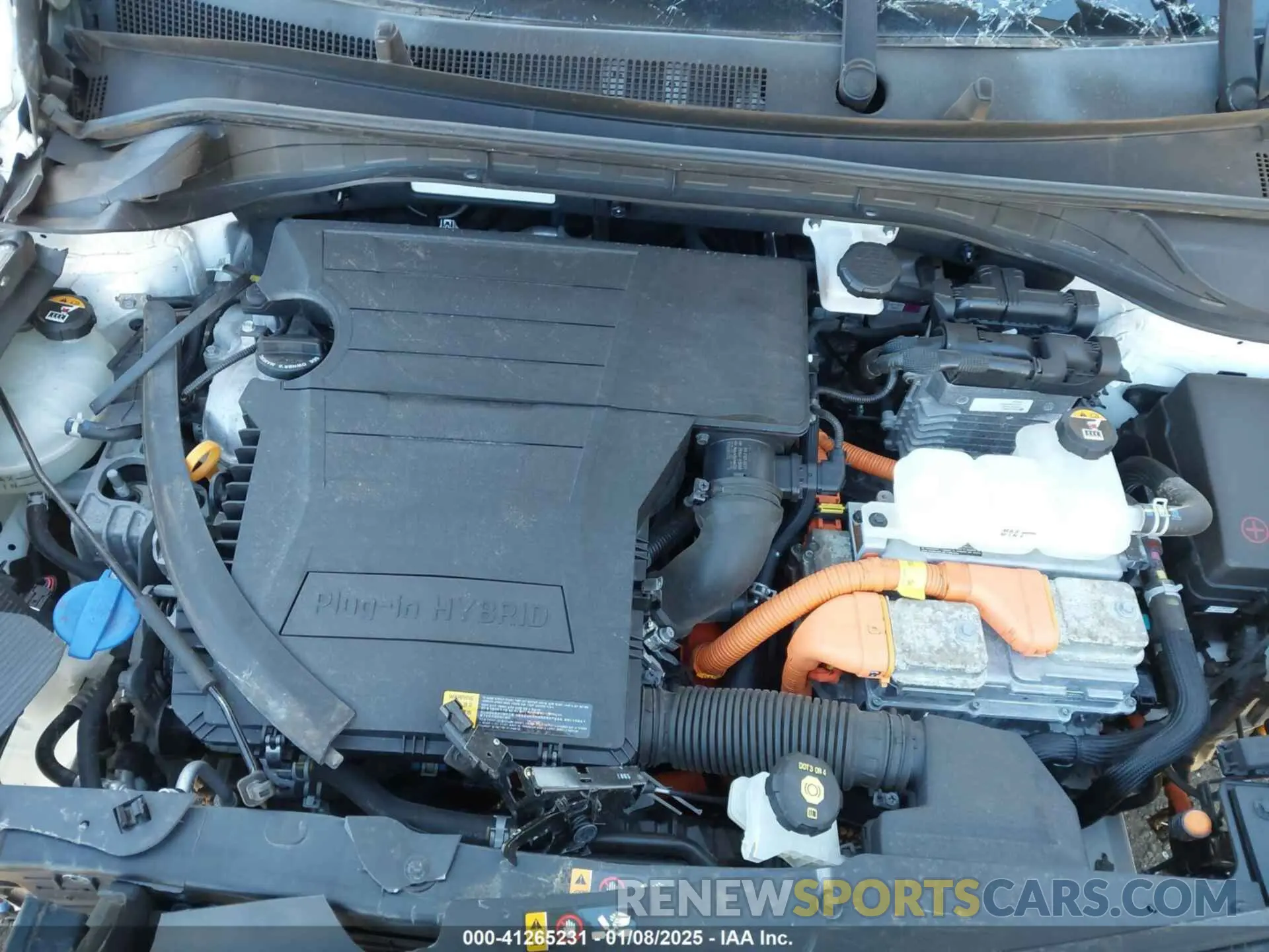 10 Photograph of a damaged car KNDCM3LD0K5283166 KIA NIRO PLUG-IN HYBRID 2019