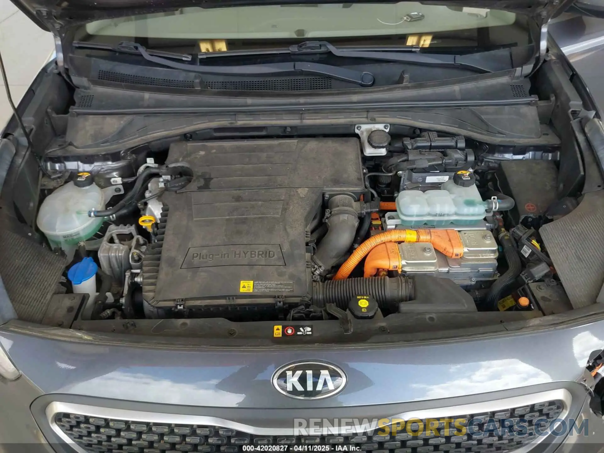 10 Photograph of a damaged car KNDCM3LD1K5217385 KIA NIRO PLUG-IN HYBRID 2019