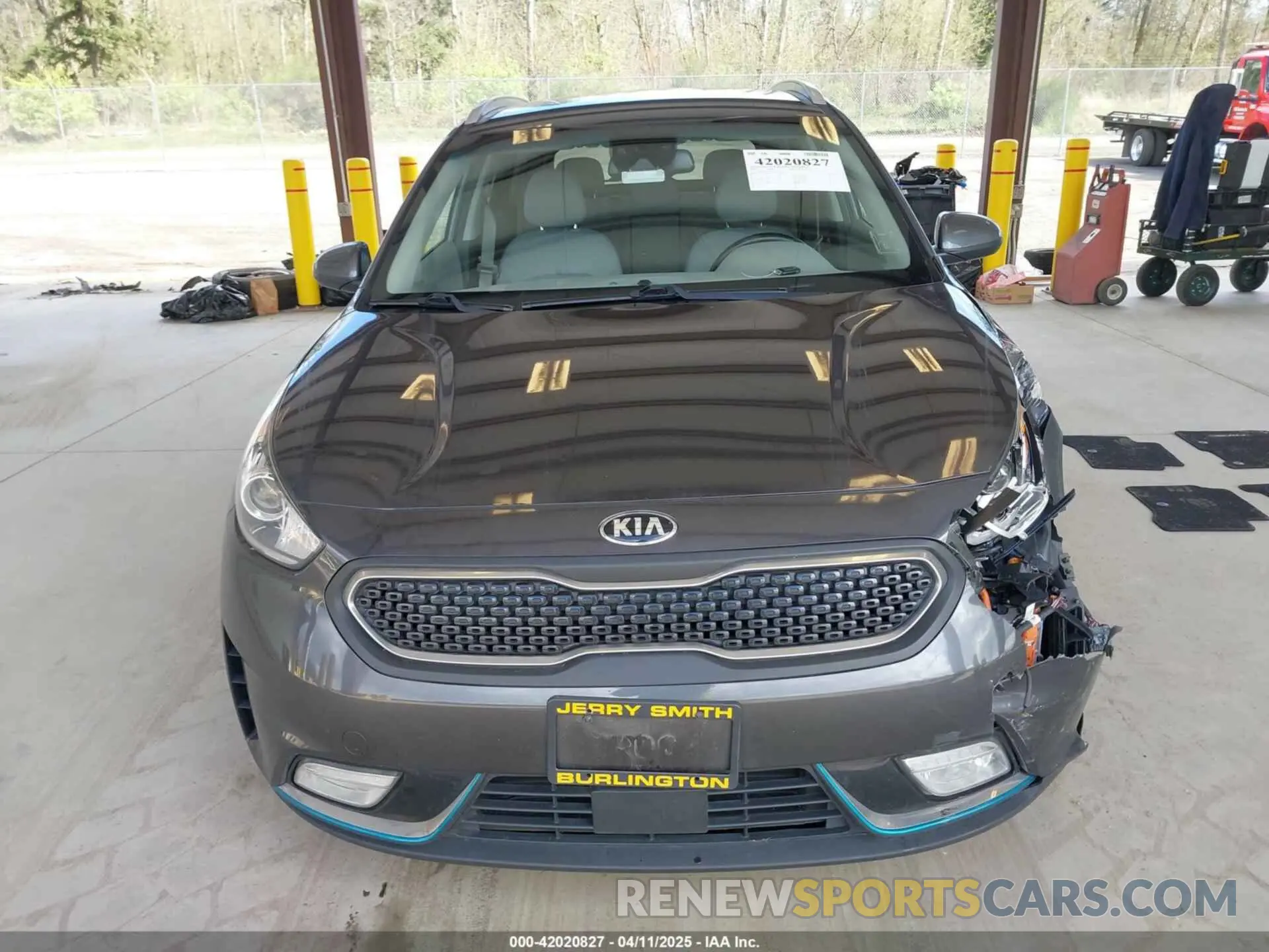 13 Photograph of a damaged car KNDCM3LD1K5217385 KIA NIRO PLUG-IN HYBRID 2019
