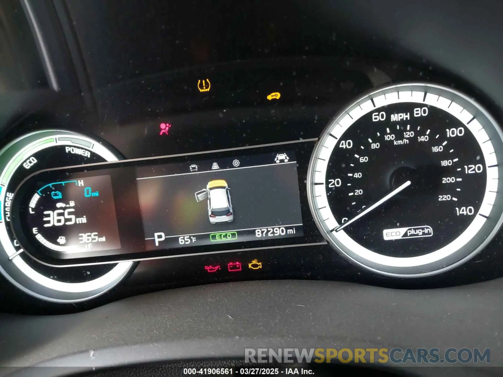 7 Photograph of a damaged car KNDCM3LD1K5232291 KIA NIRO PLUG-IN HYBRID 2019