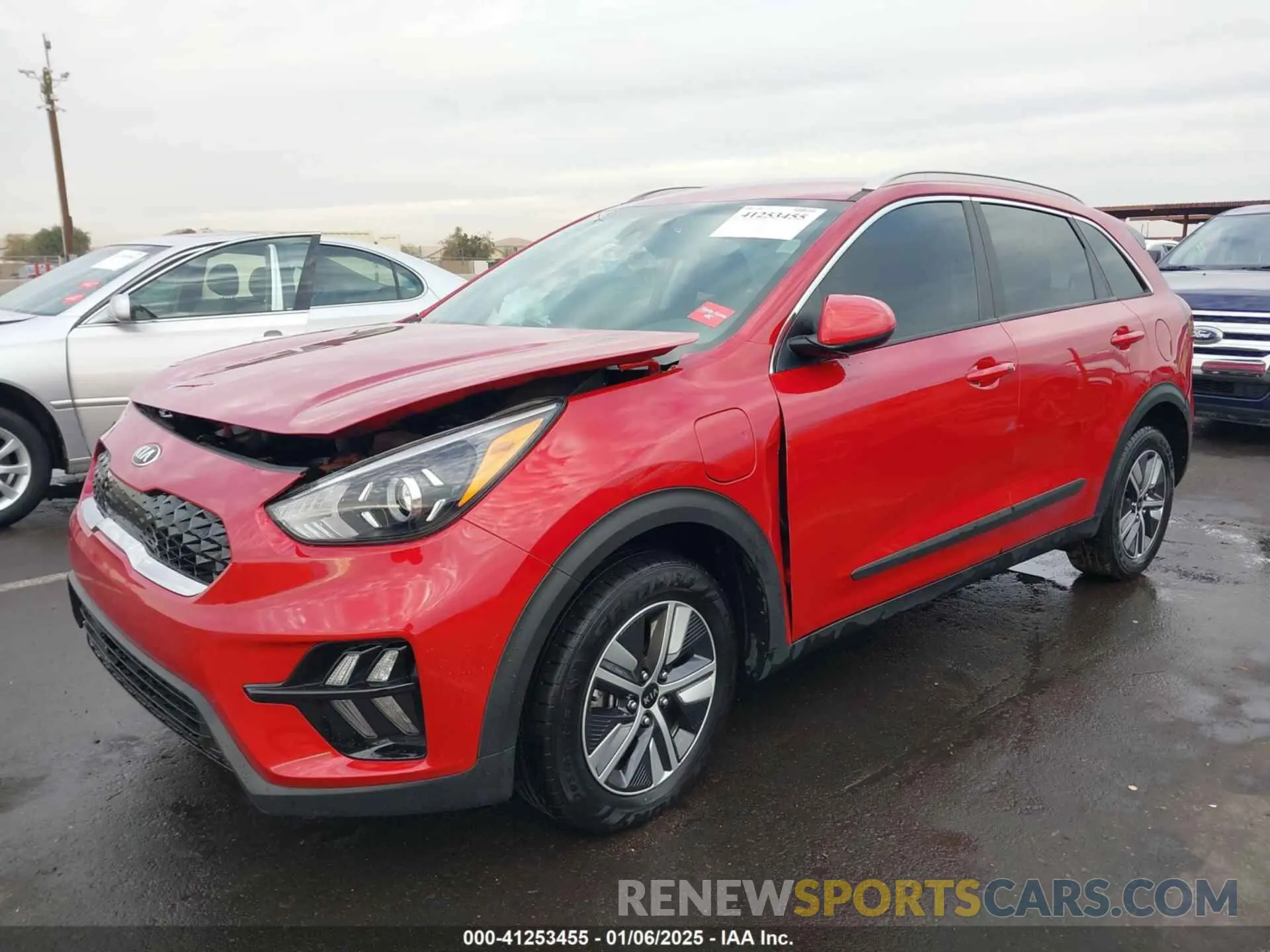 2 Photograph of a damaged car KNDCM3LD1L5452600 KIA NIRO PLUG-IN HYBRID 2020