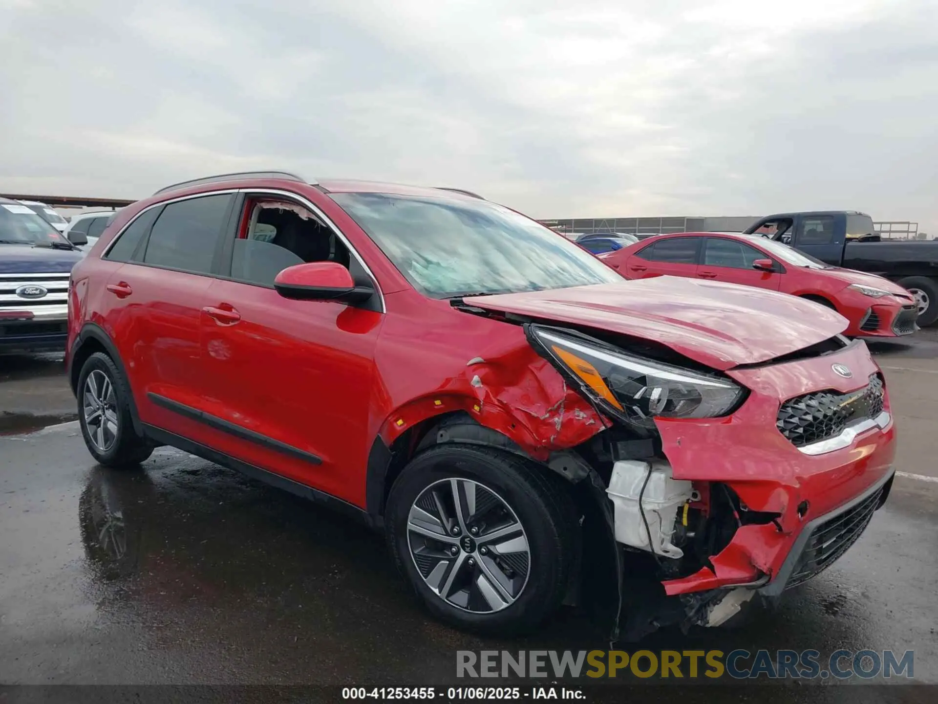 6 Photograph of a damaged car KNDCM3LD1L5452600 KIA NIRO PLUG-IN HYBRID 2020