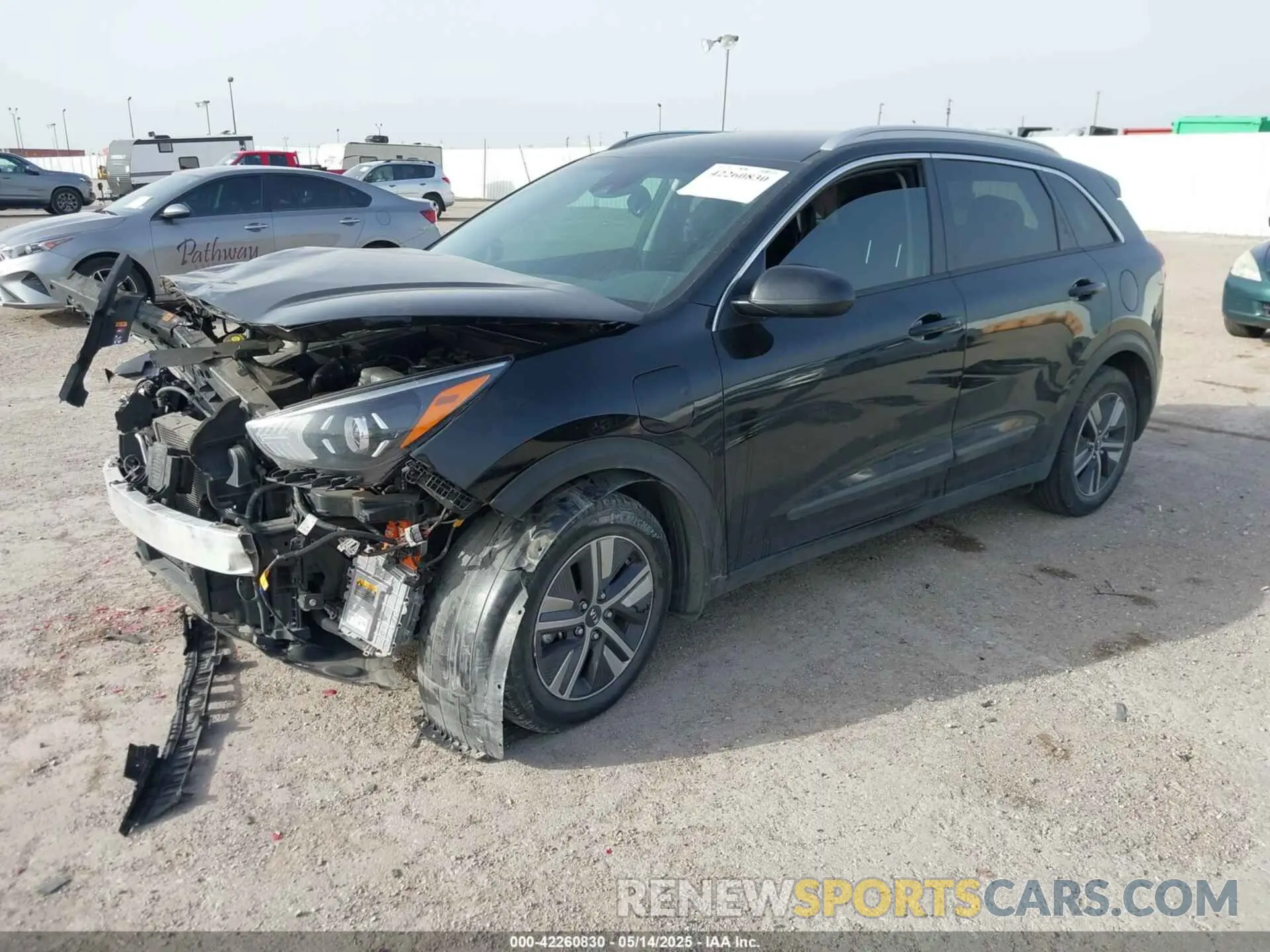 2 Photograph of a damaged car KNDCM3LD5L5391204 KIA NIRO PLUG-IN HYBRID 2020