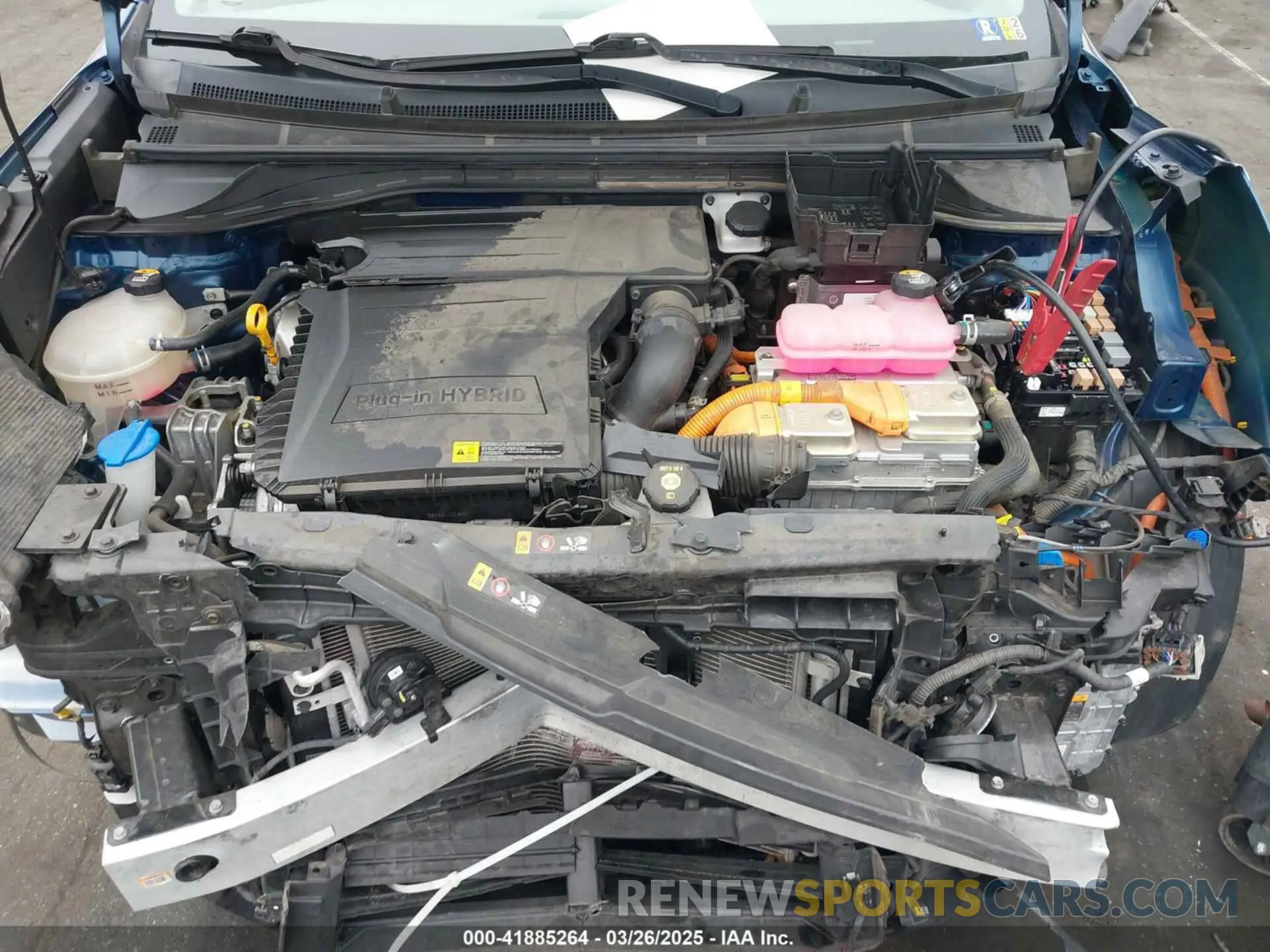 10 Photograph of a damaged car KNDCM3LD6M5474044 KIA NIRO PLUG-IN HYBRID 2021
