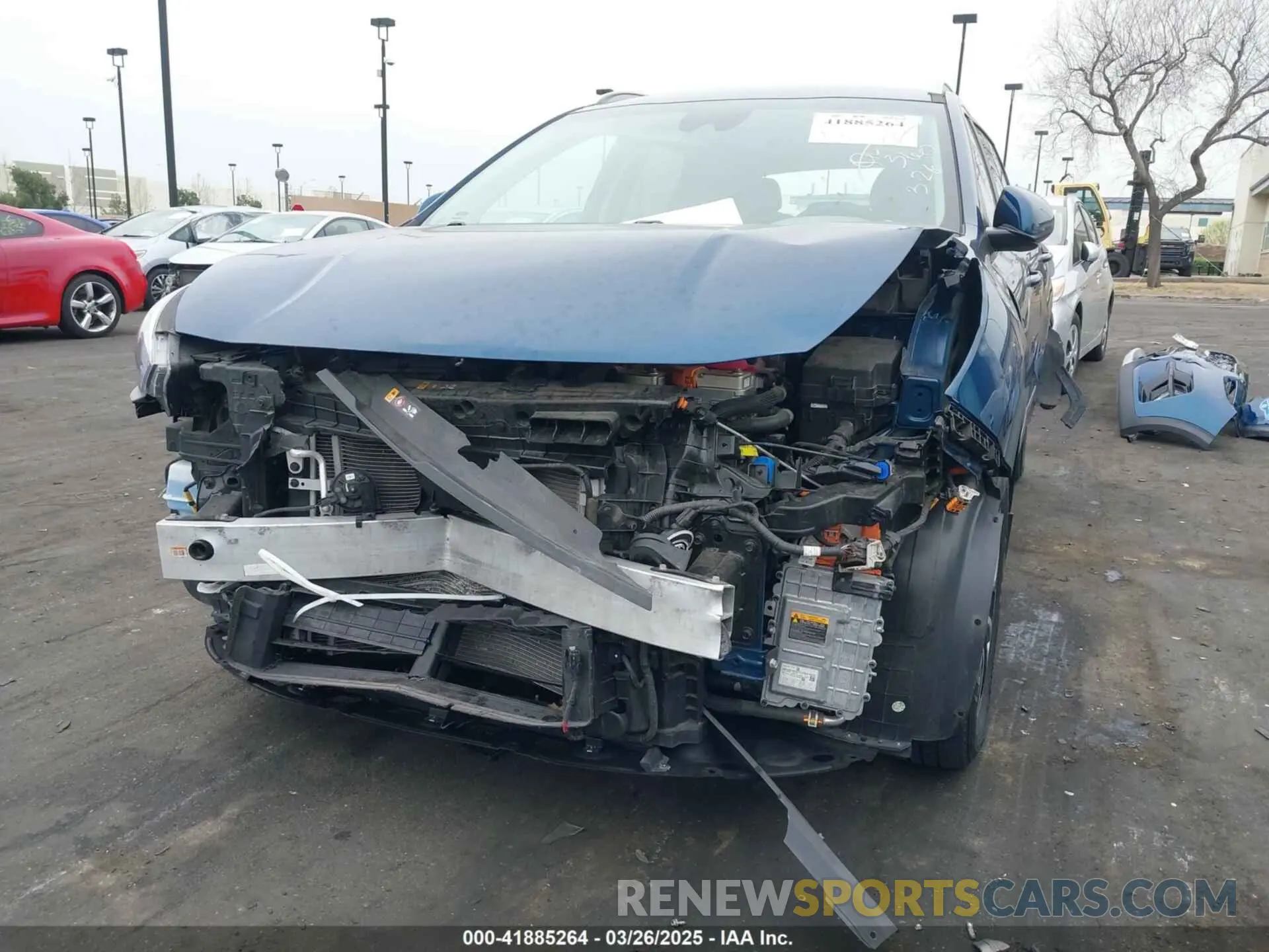 6 Photograph of a damaged car KNDCM3LD6M5474044 KIA NIRO PLUG-IN HYBRID 2021