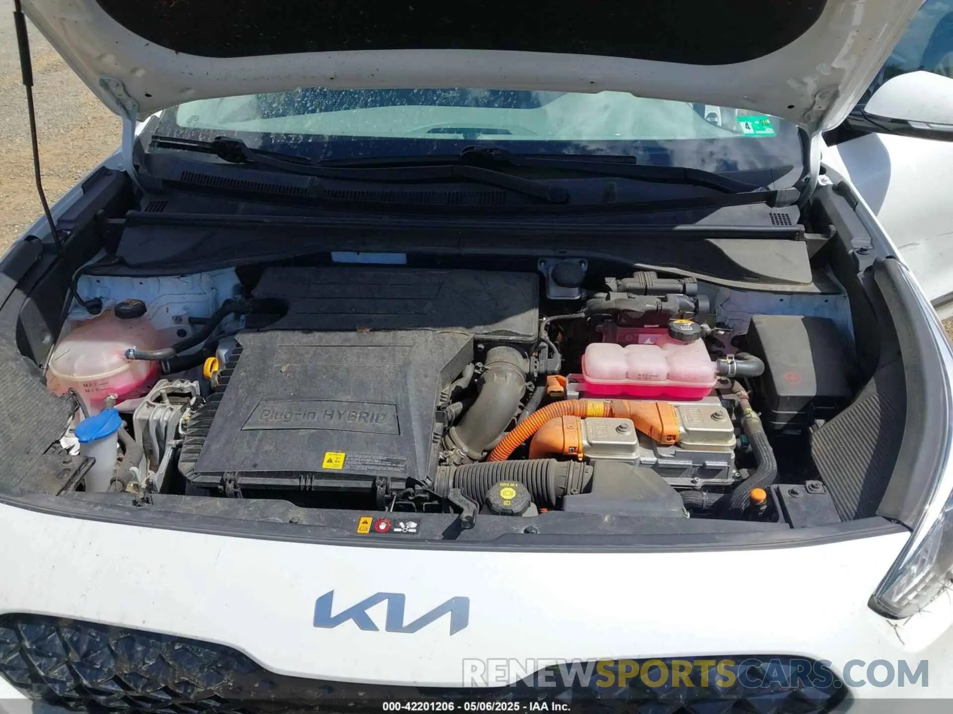 10 Photograph of a damaged car KNDCC3LD9N5504948 KIA NIRO PLUG-IN HYBRID 2022