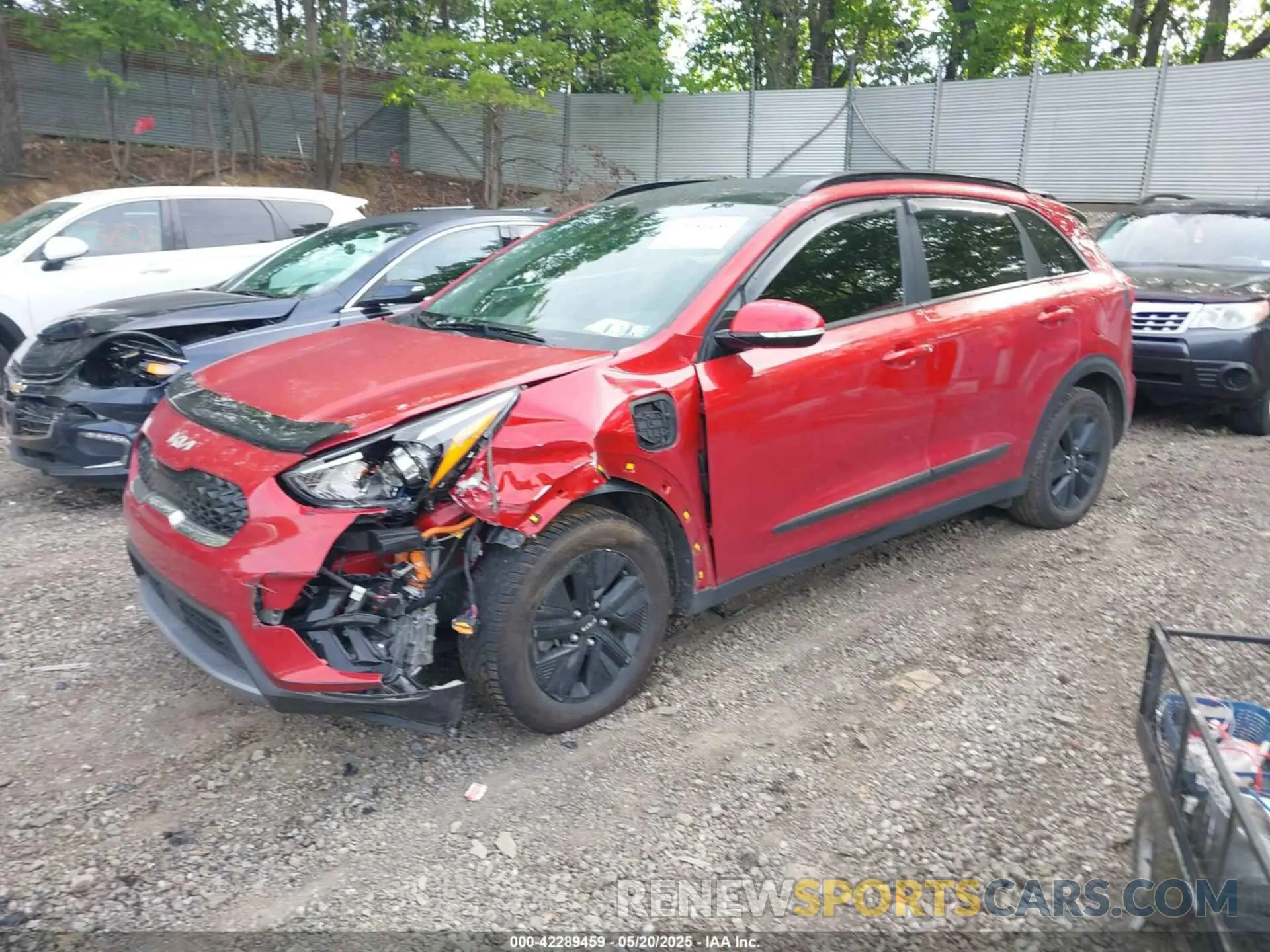 2 Photograph of a damaged car KNDCC3LD9N5532538 KIA NIRO PLUG-IN HYBRID 2022
