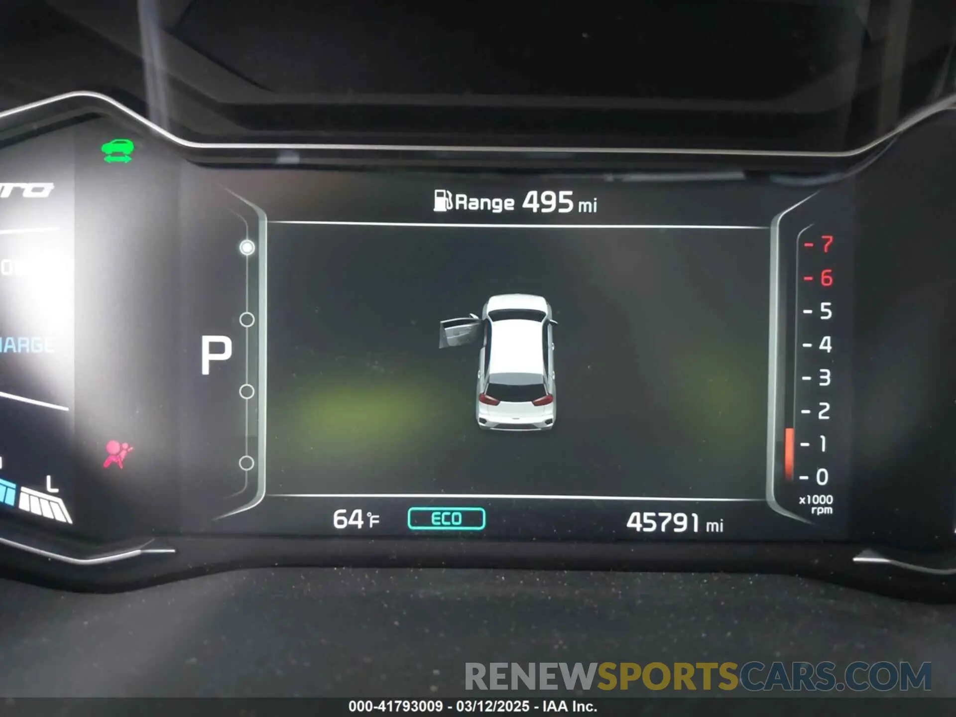 7 Photograph of a damaged car KNDCD3LD3N5520866 KIA NIRO PLUG-IN HYBRID 2022