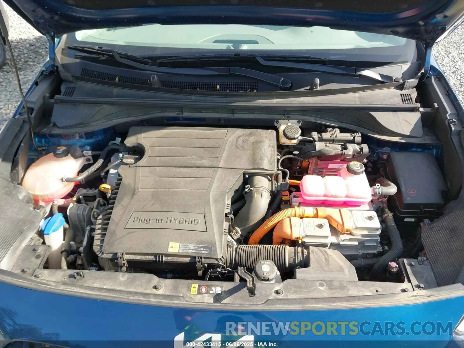 10 Photograph of a damaged car KNDCD3LD8N5530549 KIA NIRO PLUG-IN HYBRID 2022