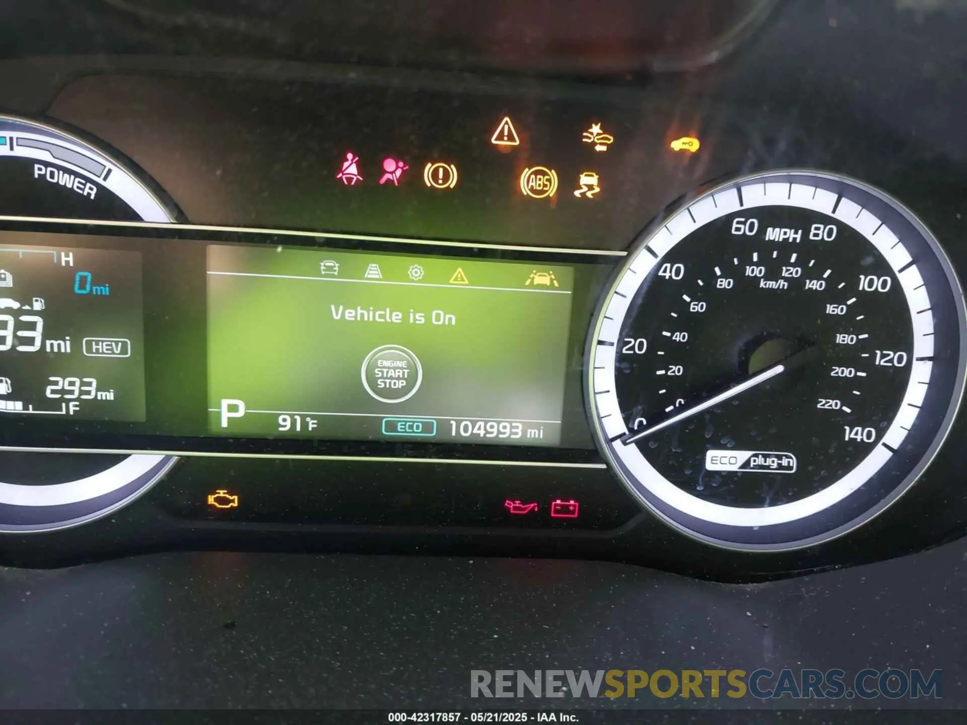 7 Photograph of a damaged car KNDCM3LD0N5515317 KIA NIRO PLUG-IN HYBRID 2022