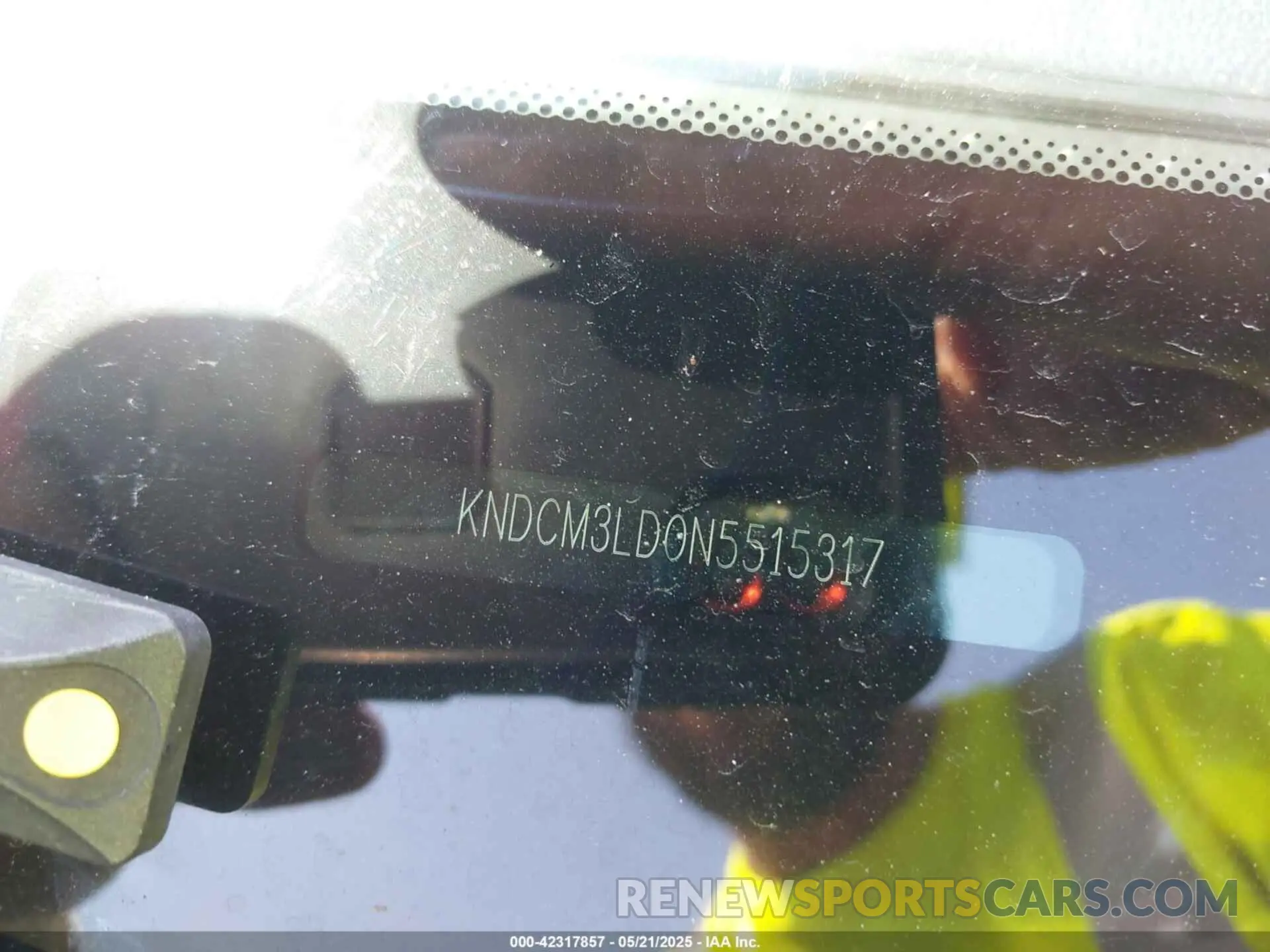 9 Photograph of a damaged car KNDCM3LD0N5515317 KIA NIRO PLUG-IN HYBRID 2022