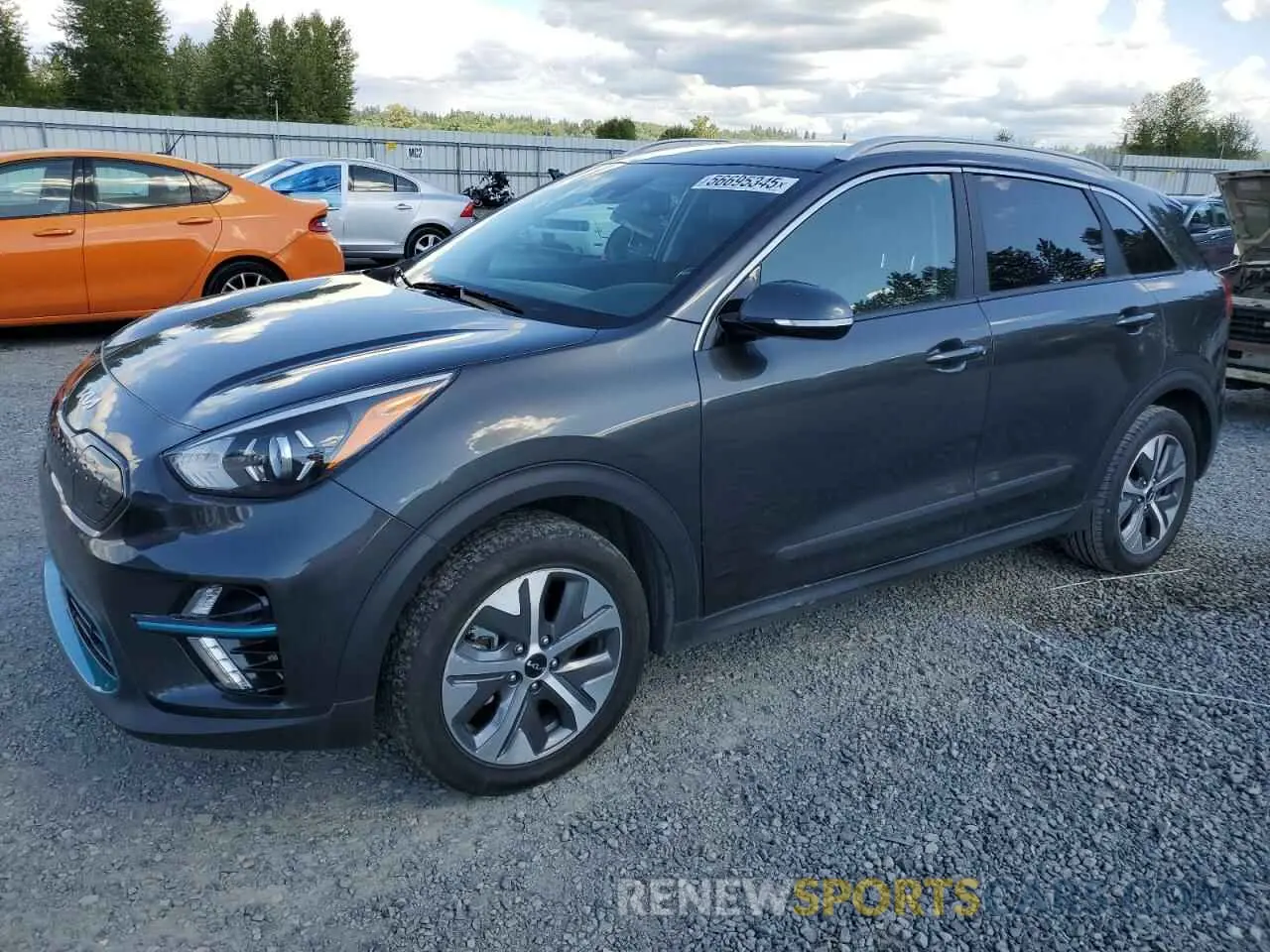 1 Photograph of a damaged car KNDCC3LG1N5116302 KIA NIRO S 2022