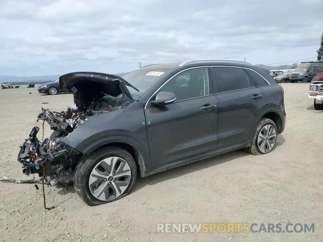 1 Photograph of a damaged car KNDCC3LG2N5134212 KIA NIRO S 2022