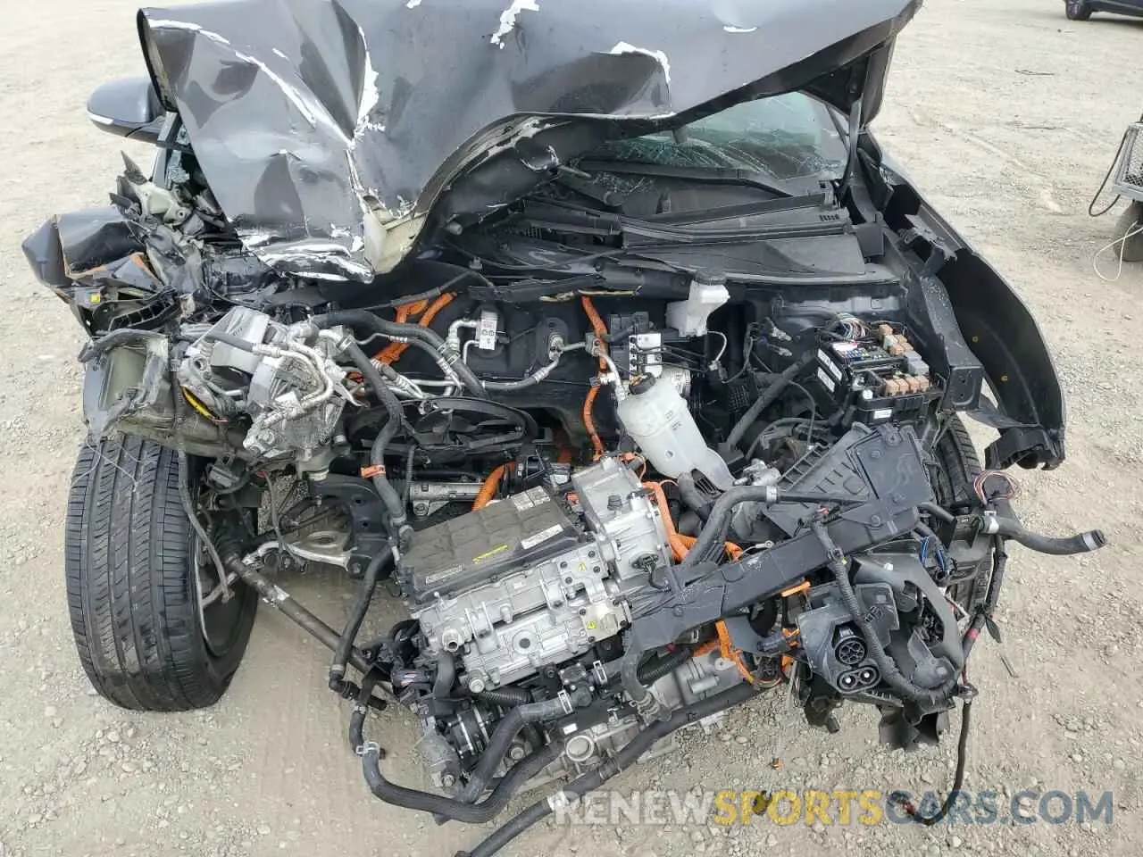 11 Photograph of a damaged car KNDCC3LG2N5134212 KIA NIRO S 2022