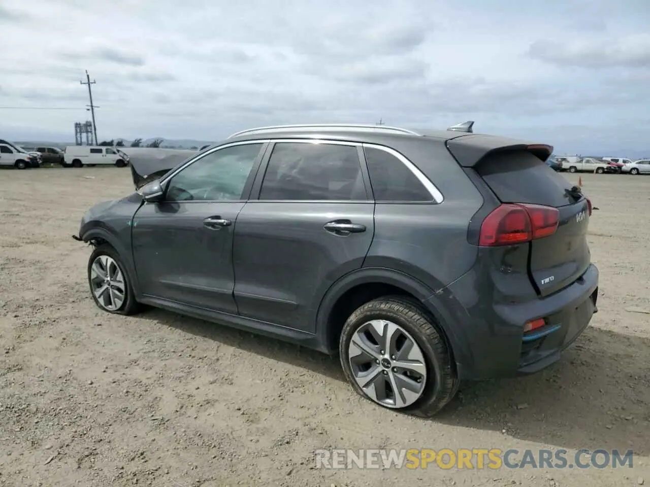 2 Photograph of a damaged car KNDCC3LG2N5134212 KIA NIRO S 2022