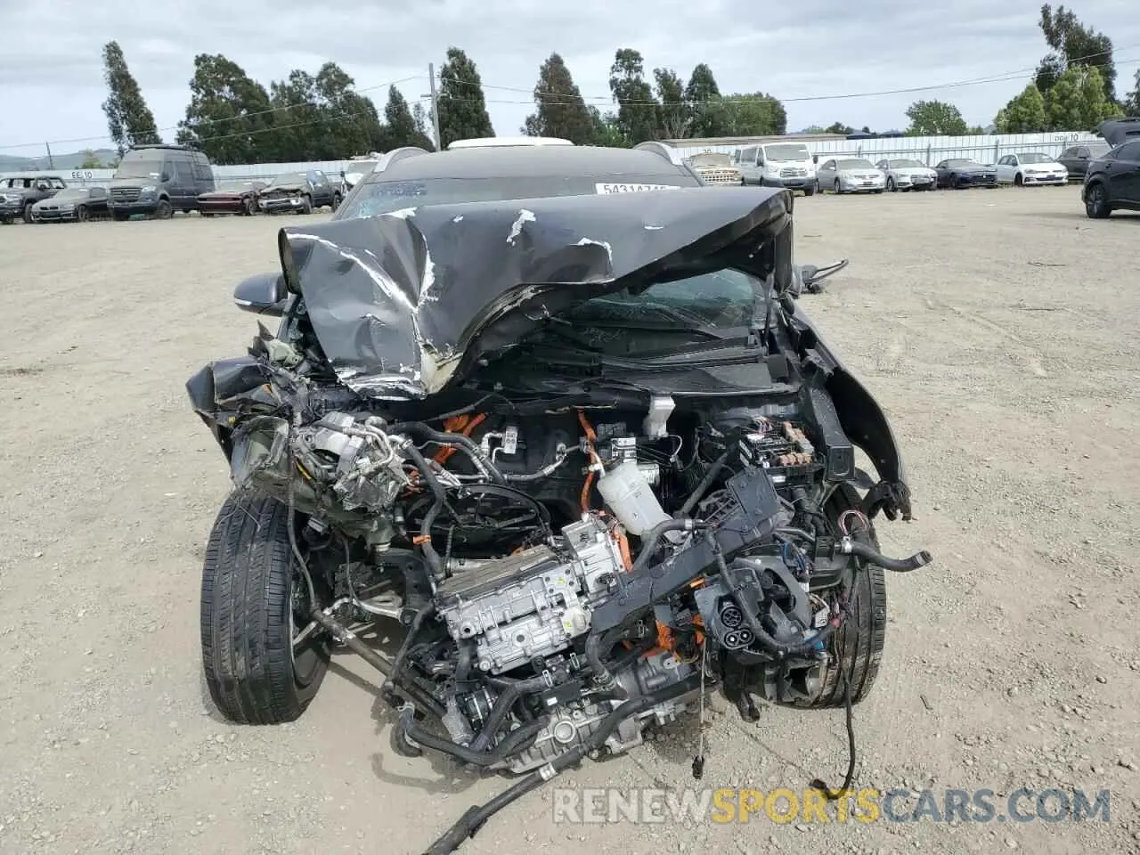 5 Photograph of a damaged car KNDCC3LG2N5134212 KIA NIRO S 2022