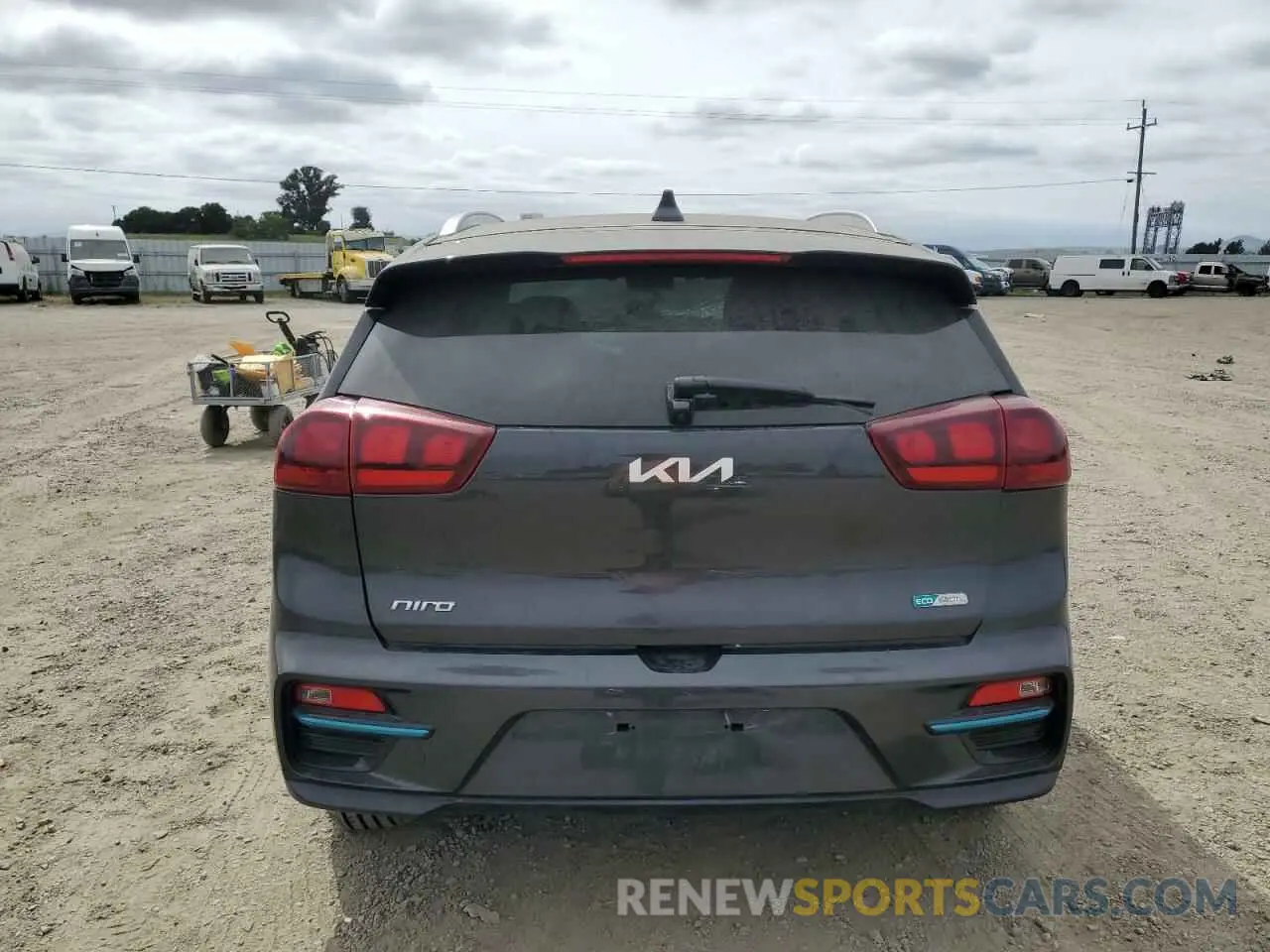 6 Photograph of a damaged car KNDCC3LG2N5134212 KIA NIRO S 2022