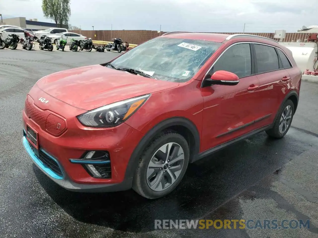 1 Photograph of a damaged car KNDCC3LG3N5159765 KIA NIRO S 2022