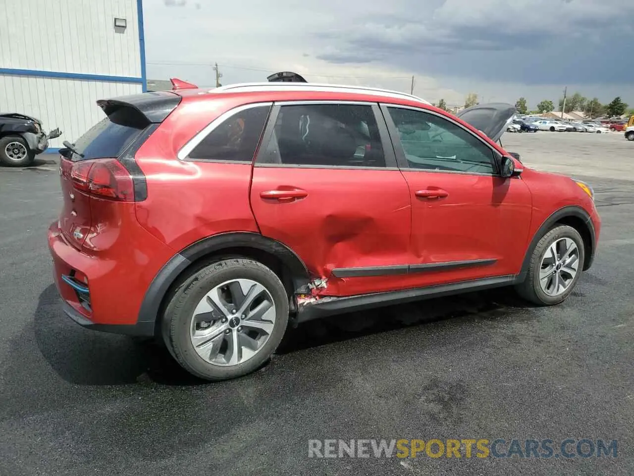 3 Photograph of a damaged car KNDCC3LG3N5159765 KIA NIRO S 2022