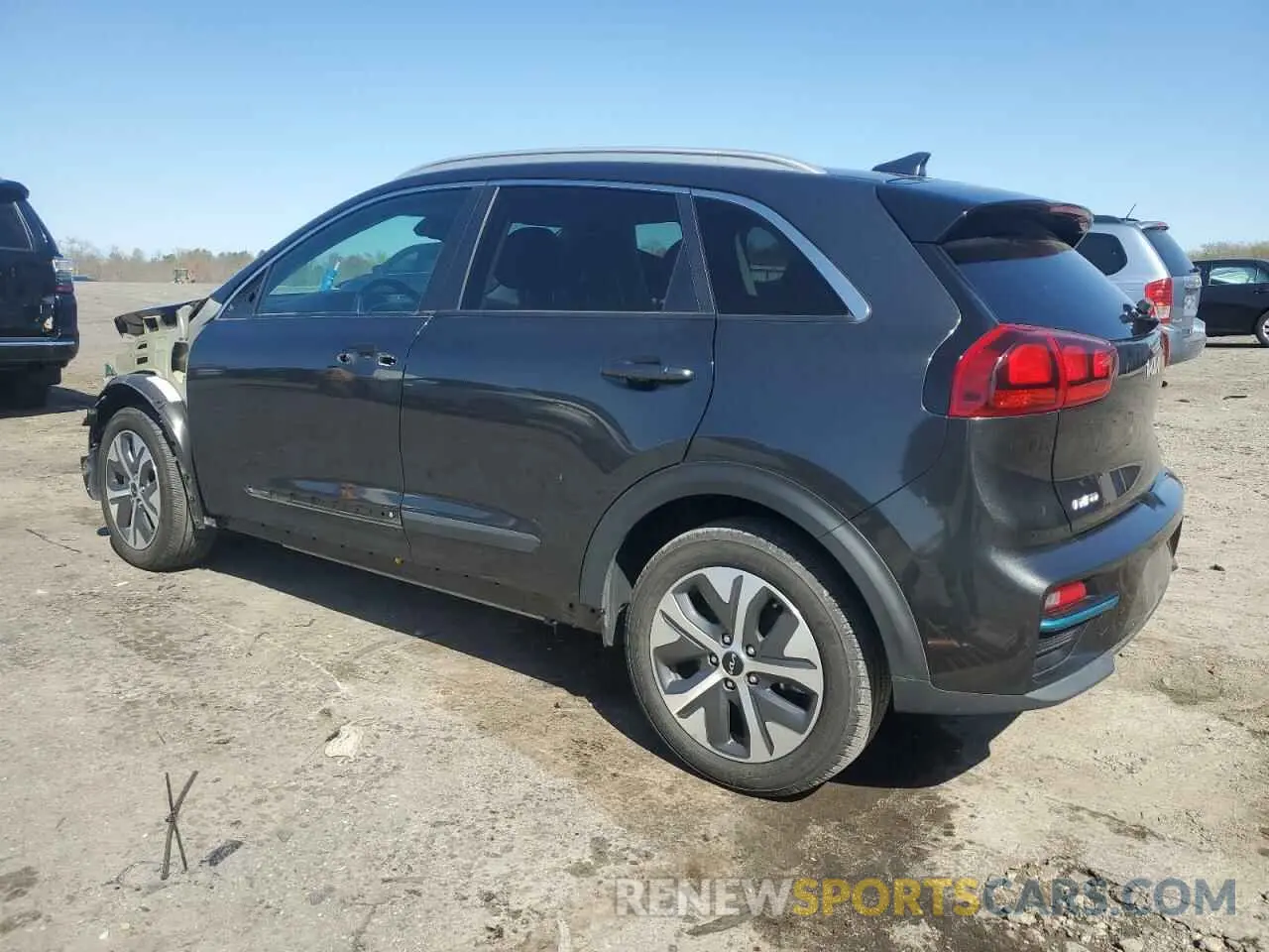 2 Photograph of a damaged car KNDCC3LG4N5151304 KIA NIRO S 2022