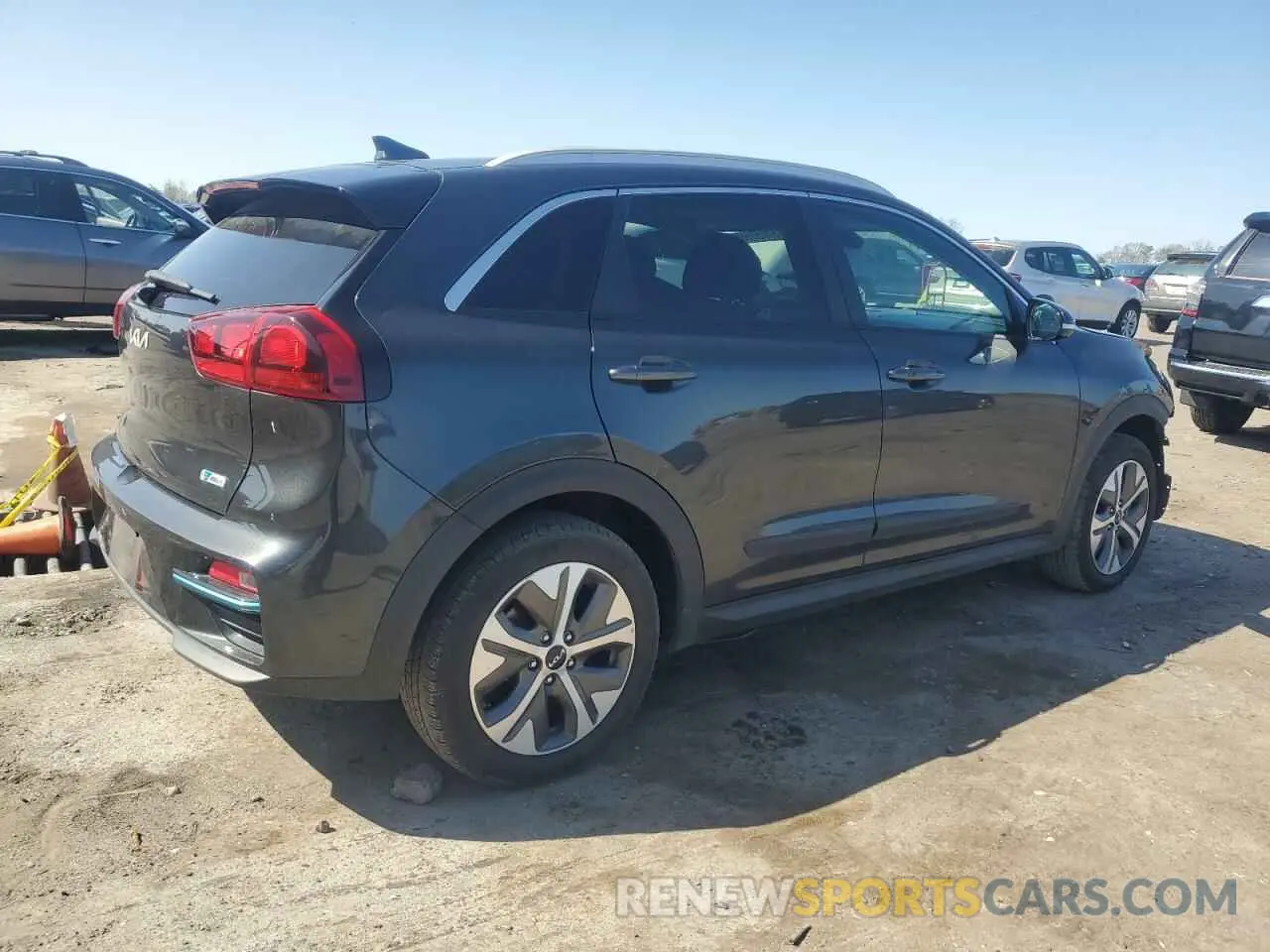 3 Photograph of a damaged car KNDCC3LG4N5151304 KIA NIRO S 2022