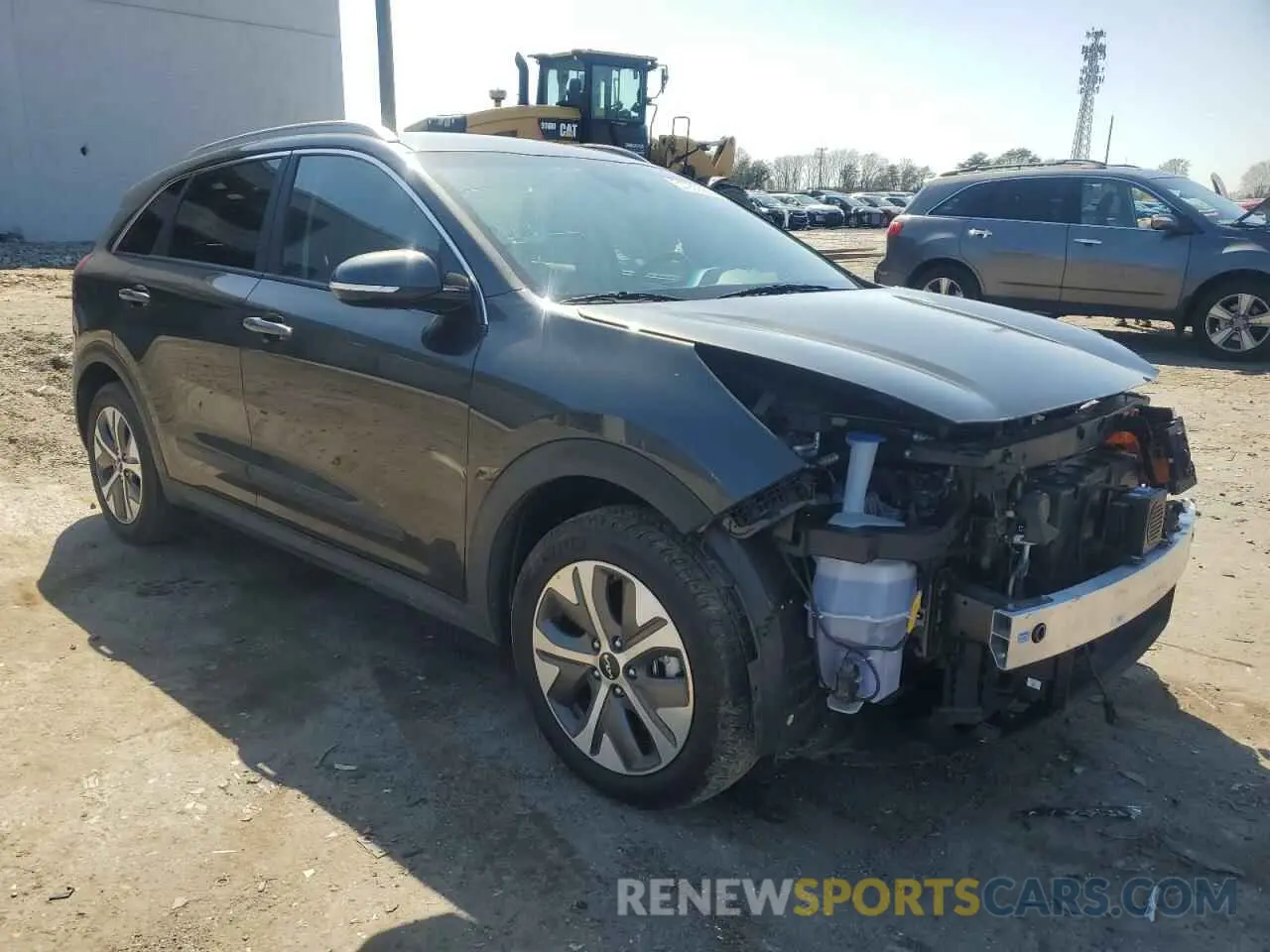 4 Photograph of a damaged car KNDCC3LG4N5151304 KIA NIRO S 2022