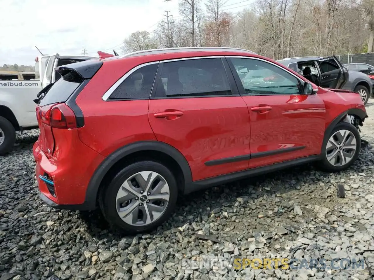 3 Photograph of a damaged car KNDCC3LG4N5160178 KIA NIRO S 2022