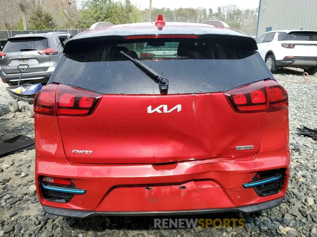 6 Photograph of a damaged car KNDCC3LG4N5160178 KIA NIRO S 2022