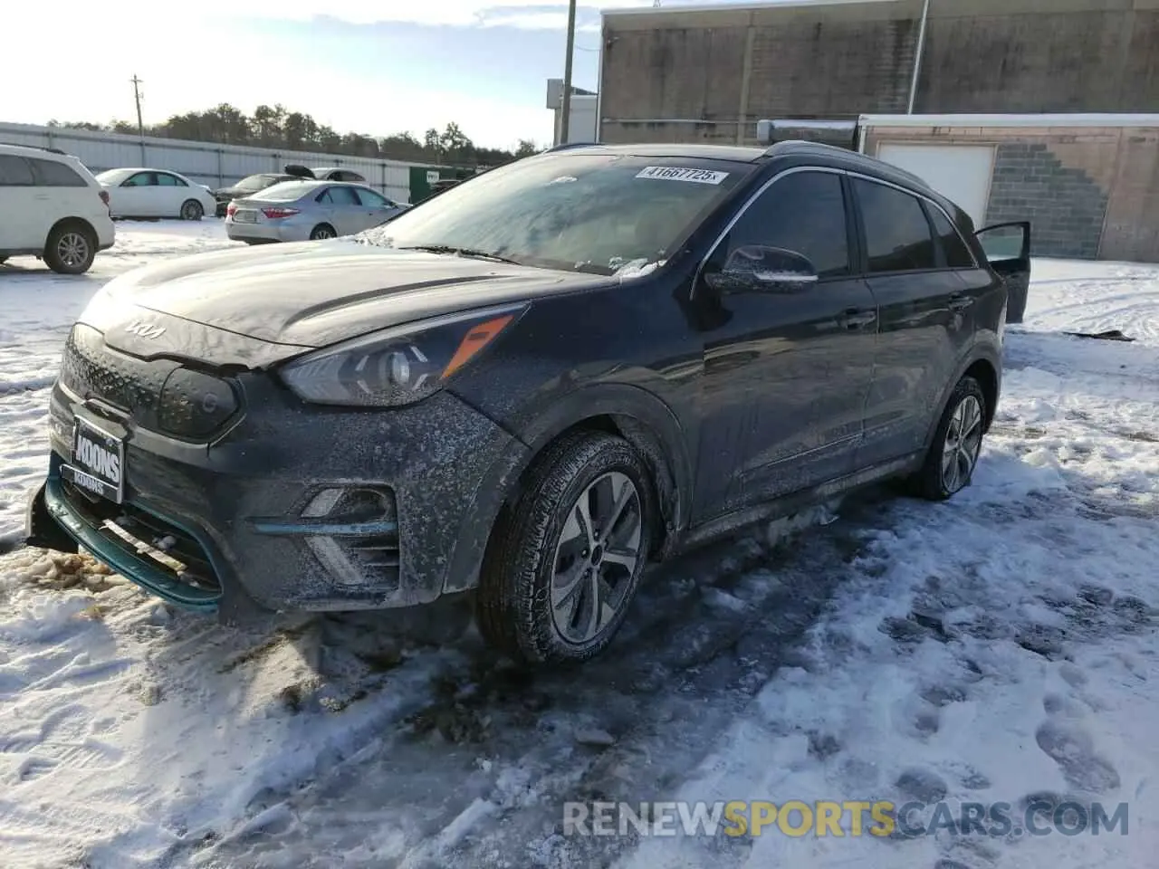 1 Photograph of a damaged car KNDCC3LG5N5122863 KIA NIRO S 2022