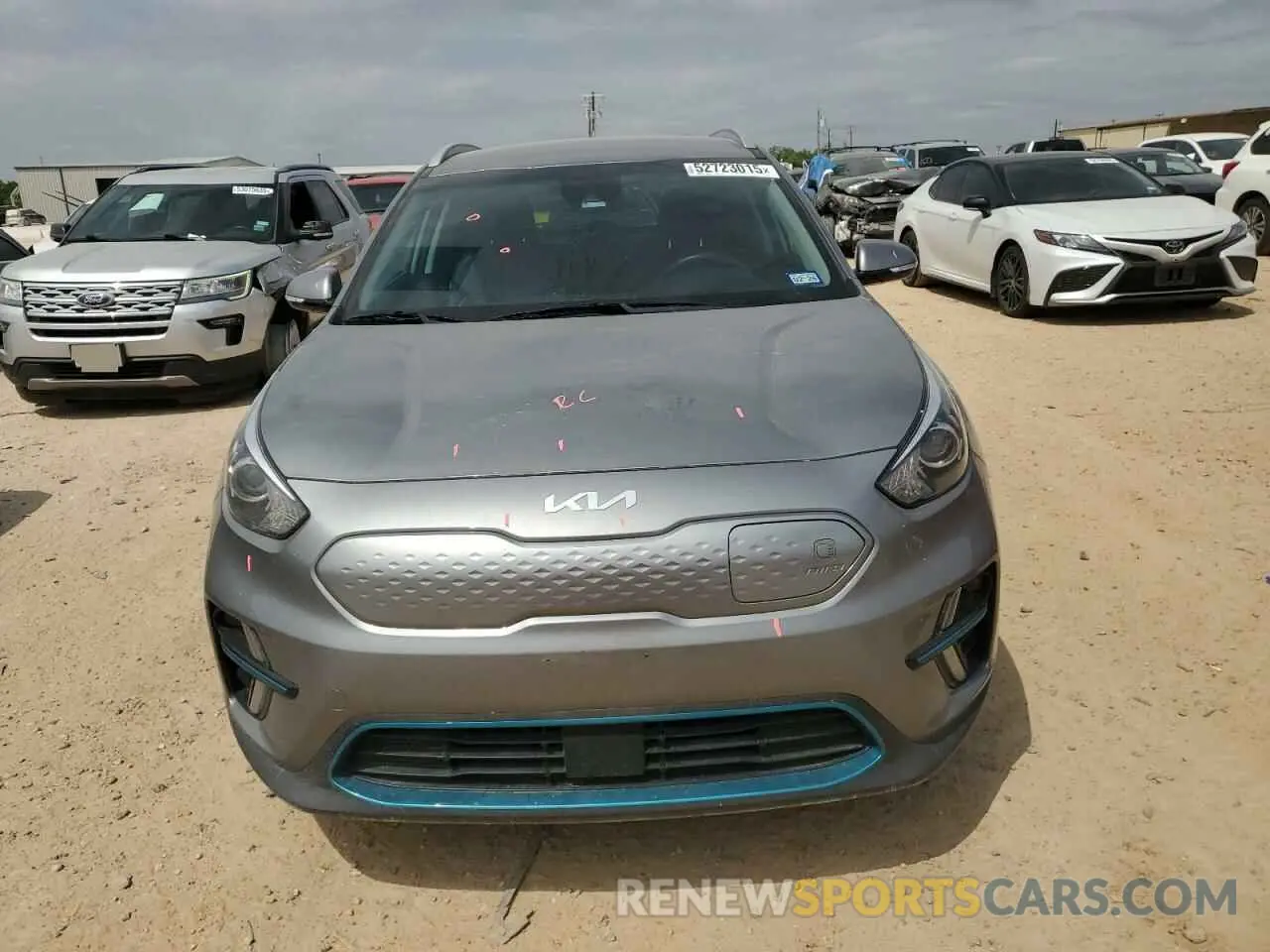 5 Photograph of a damaged car KNDCC3LG6N5133726 KIA NIRO S 2022