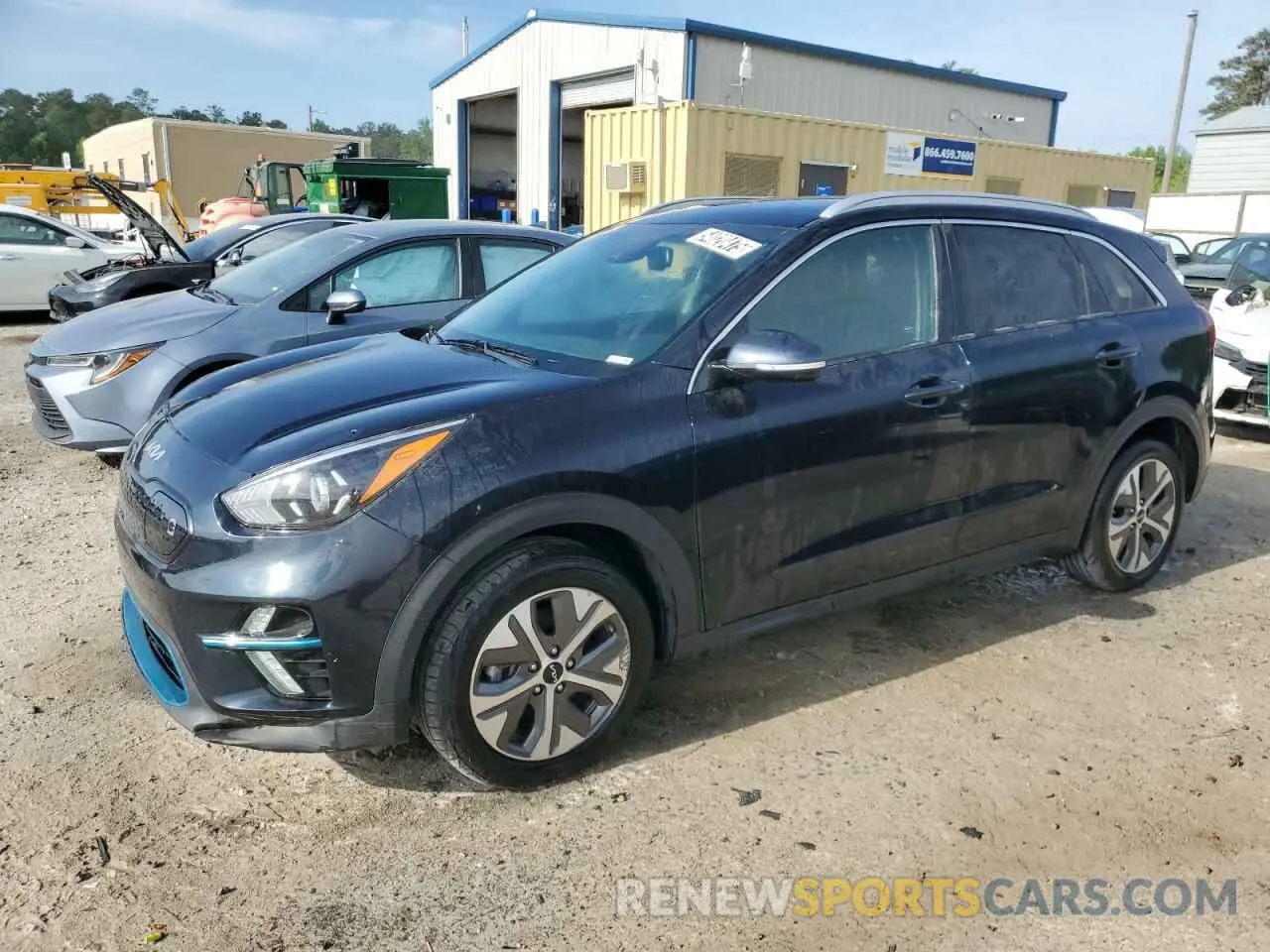 1 Photograph of a damaged car KNDCC3LG8N5159566 KIA NIRO S 2022