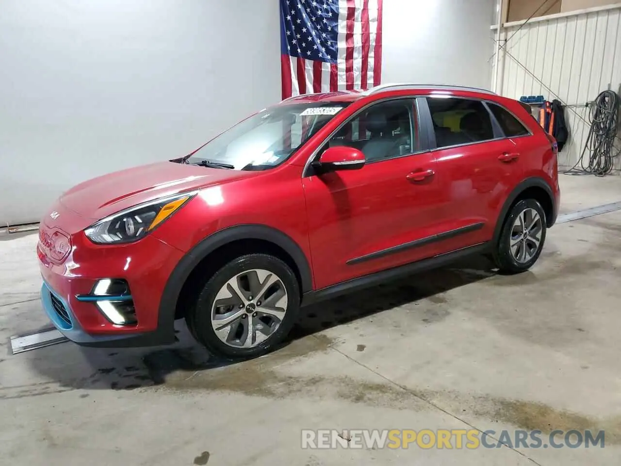 1 Photograph of a damaged car KNDCC3LG8N5160930 KIA NIRO S 2022