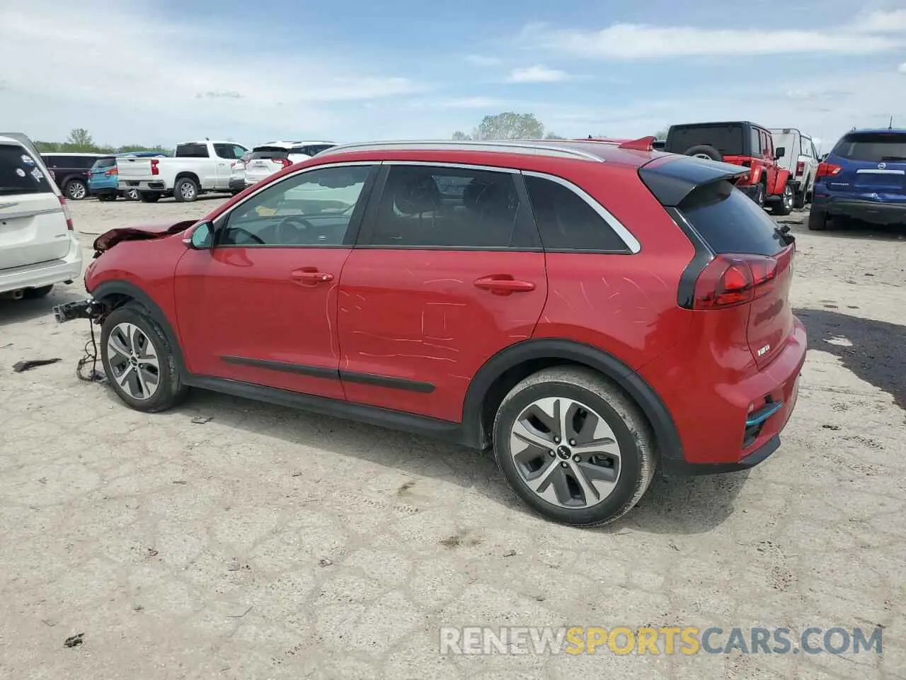 2 Photograph of a damaged car KNDCC3LG9N5159057 KIA NIRO S 2022
