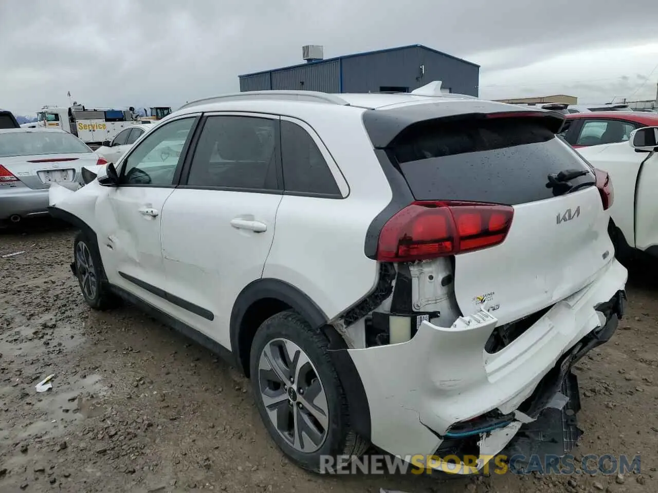 2 Photograph of a damaged car KNDCC3LGXN5138167 KIA NIRO S 2022
