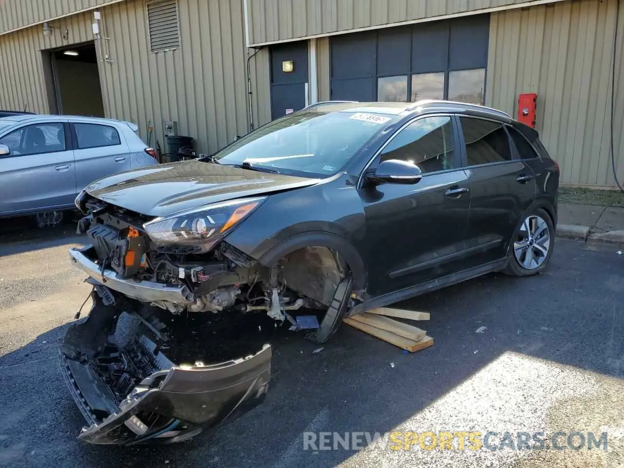 1 Photograph of a damaged car KNDCC3LGXN5160606 KIA NIRO S 2022