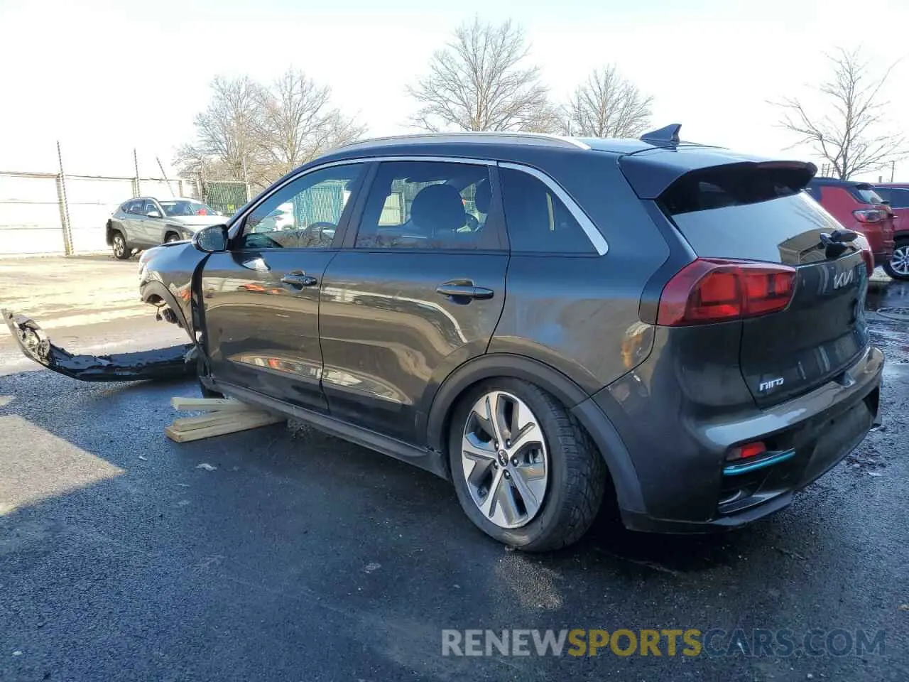 2 Photograph of a damaged car KNDCC3LGXN5160606 KIA NIRO S 2022