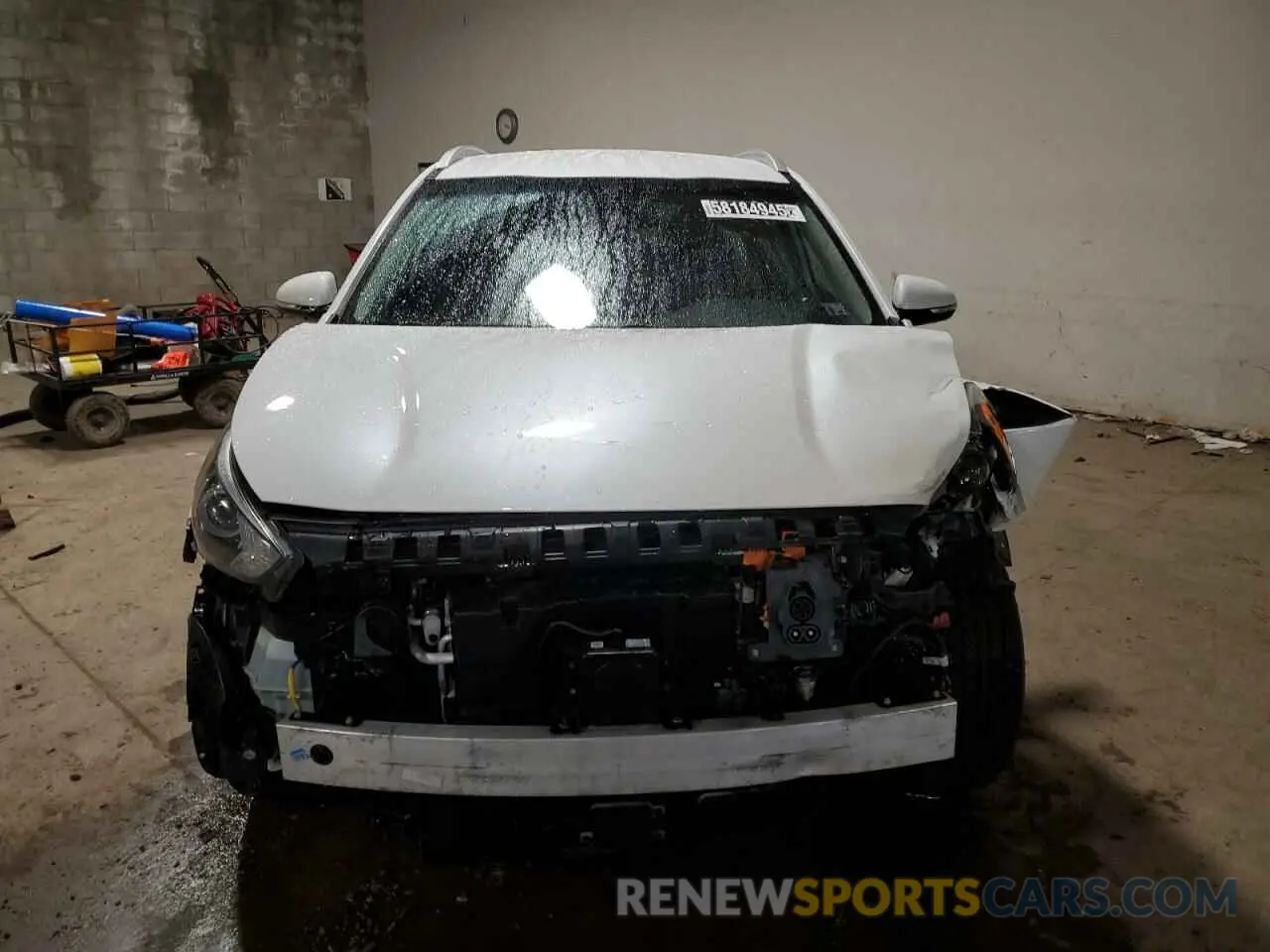 5 Photograph of a damaged car KNDCC3LGXN5161030 KIA NIRO S 2022