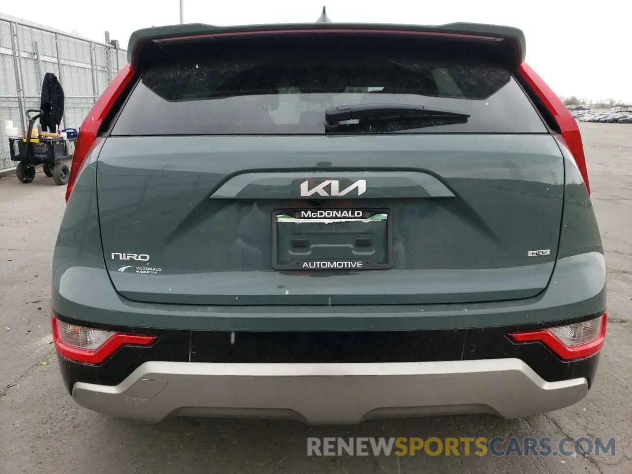 6 Photograph of a damaged car KNDCT3LE1P5044969 KIA NIRO SX 2023