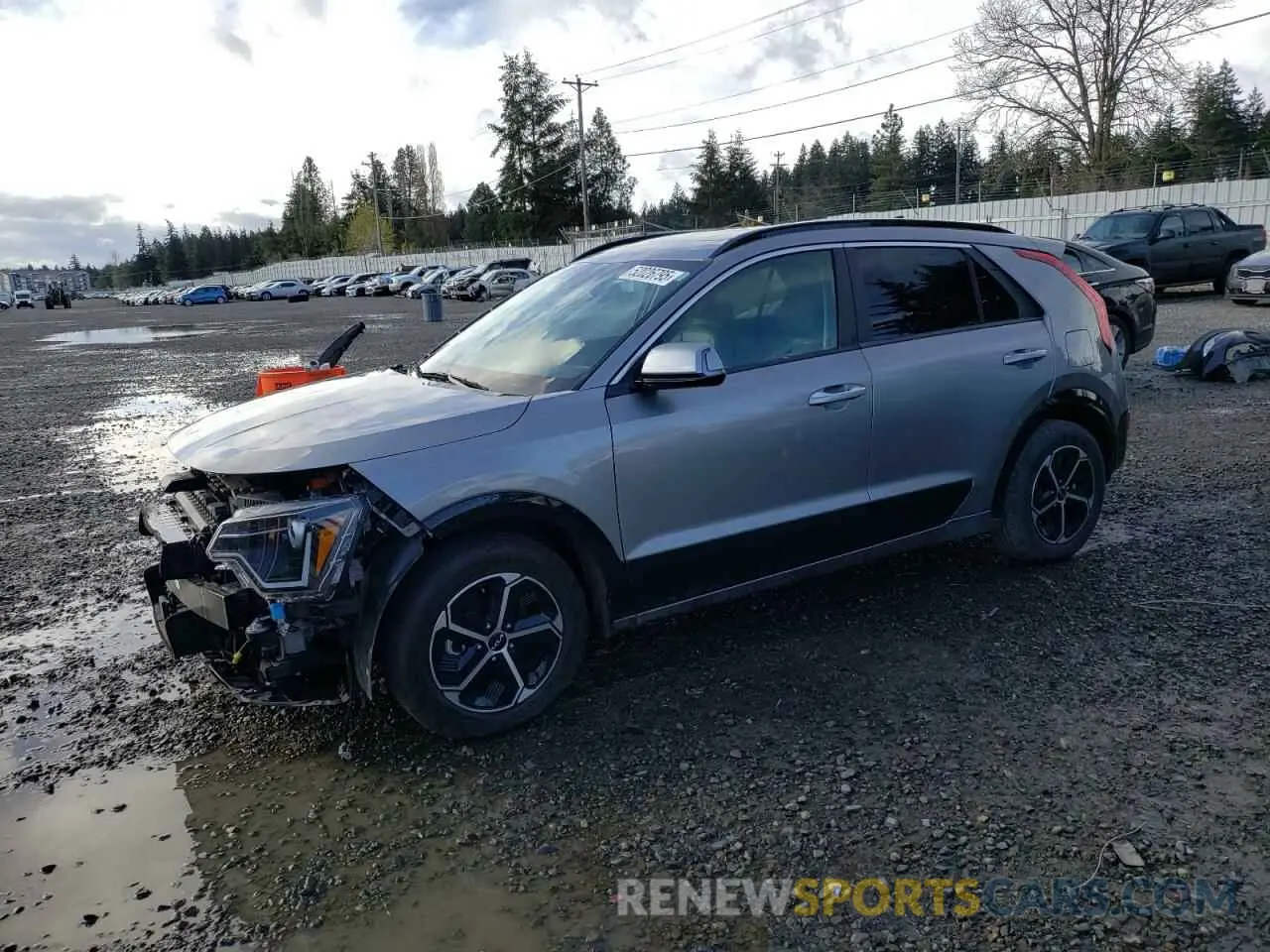 1 Photograph of a damaged car KNDCT3LE2P5097941 KIA NIRO SX 2023