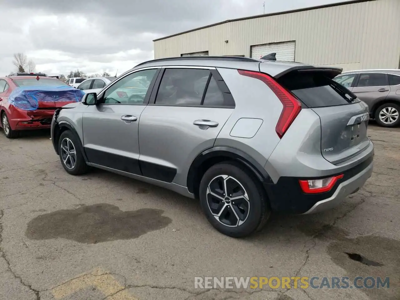2 Photograph of a damaged car KNDCT3LE7P5065115 KIA NIRO SX 2023