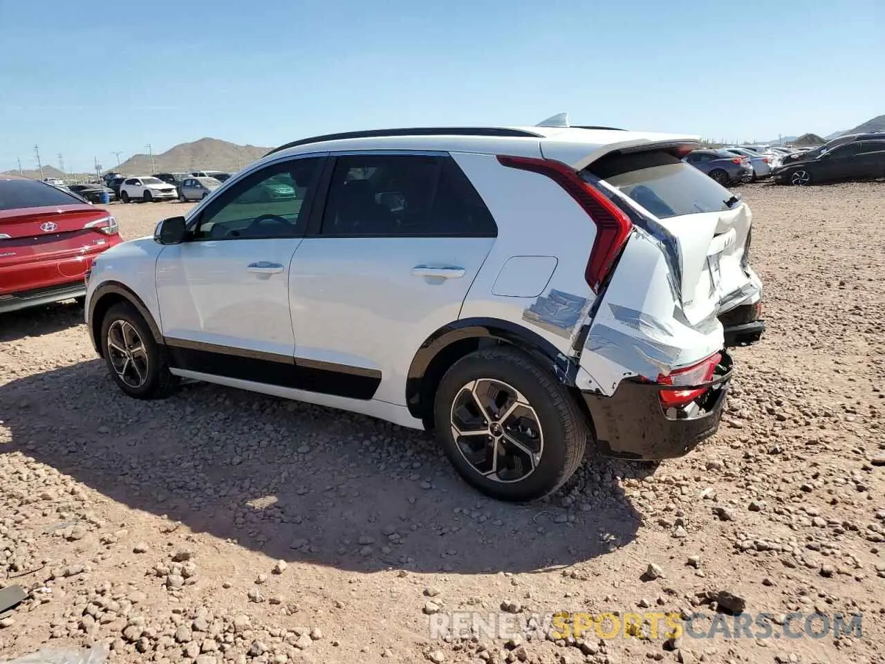 2 Photograph of a damaged car KNDCT3LE7S5251214 KIA NIRO SX 2025