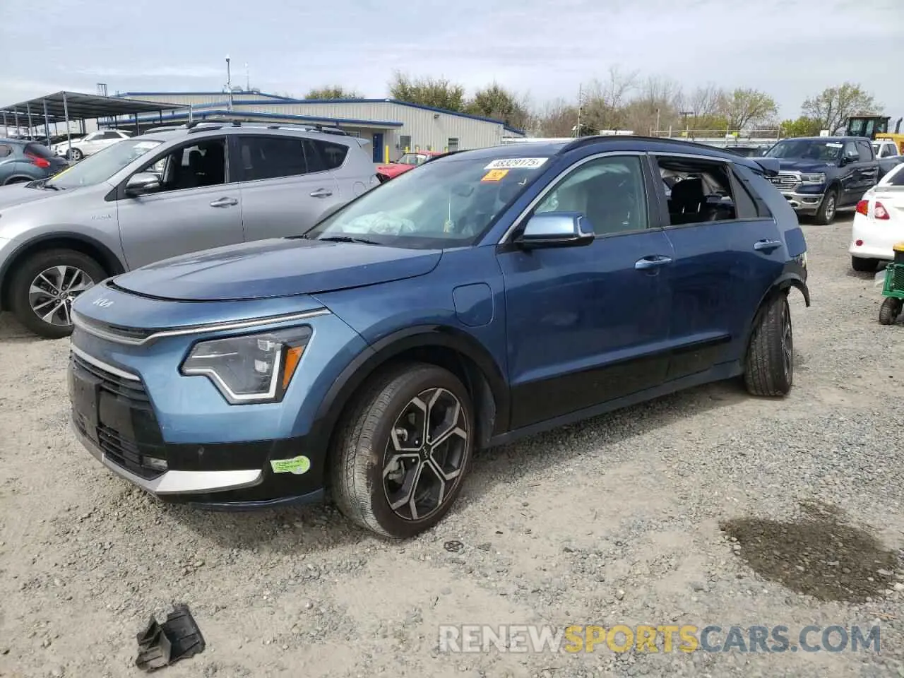 1 Photograph of a damaged car KNDCR3LF2P5050559 KIA NIRO SX TO 2023