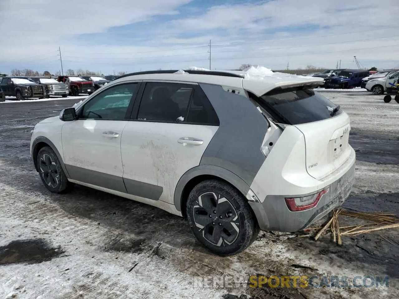 2 Photograph of a damaged car KNDCT3L10P5040523 KIA NIRO WAVE 2023
