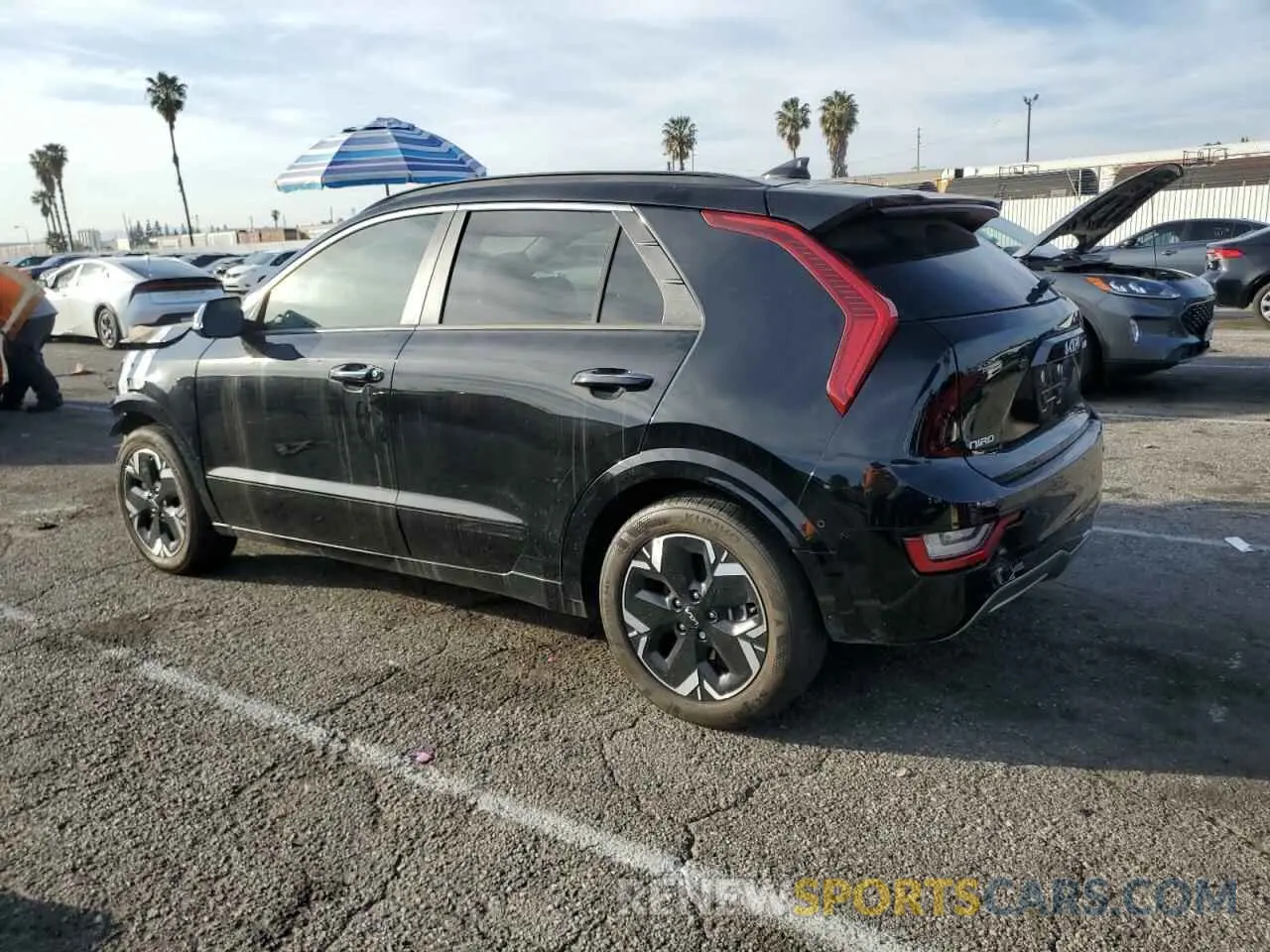 2 Photograph of a damaged car KNDCT3L13P5042153 KIA NIRO WAVE 2023