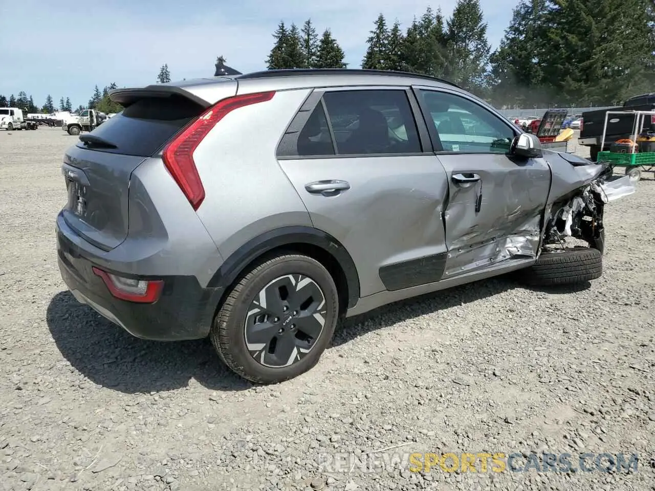 3 Photograph of a damaged car KNDCT3L18R5095871 KIA NIRO WAVE 2024