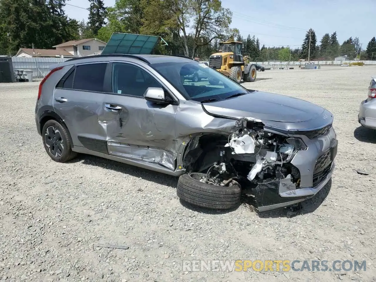4 Photograph of a damaged car KNDCT3L18R5095871 KIA NIRO WAVE 2024