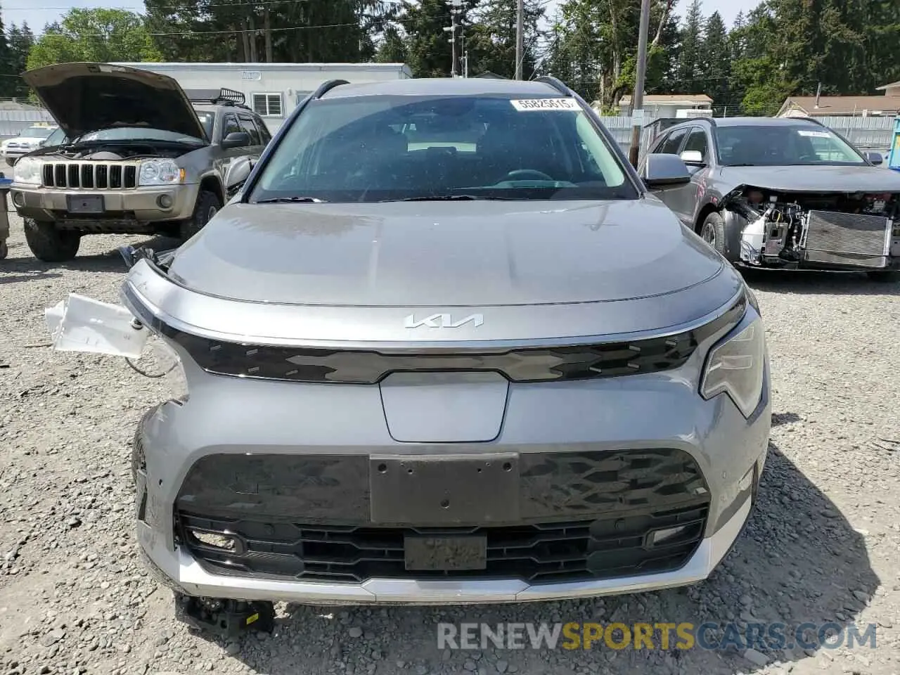 5 Photograph of a damaged car KNDCT3L18R5095871 KIA NIRO WAVE 2024