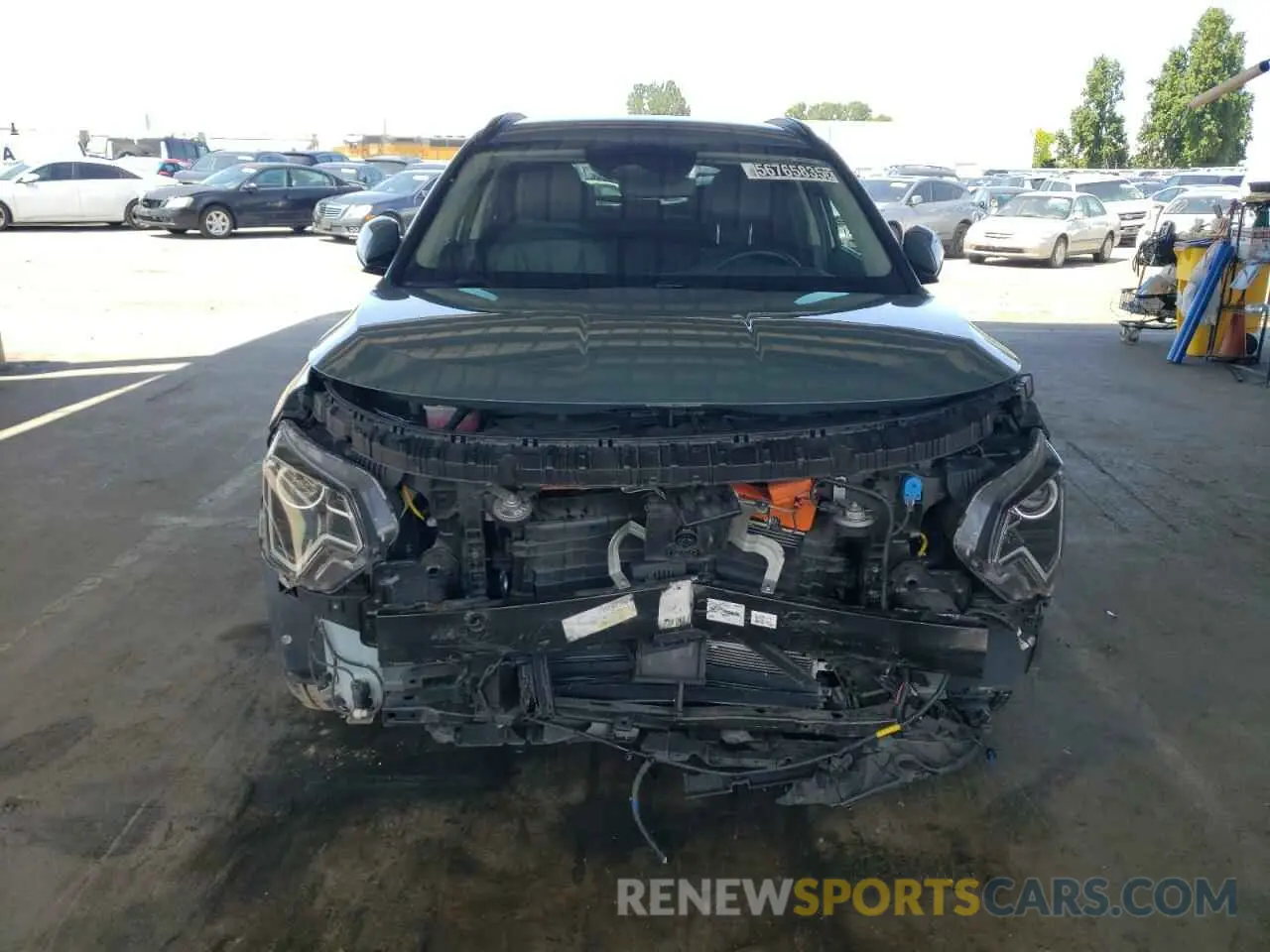 5 Photograph of a damaged car KNDCR3L10P5033828 KIA NIRO WIND 2023